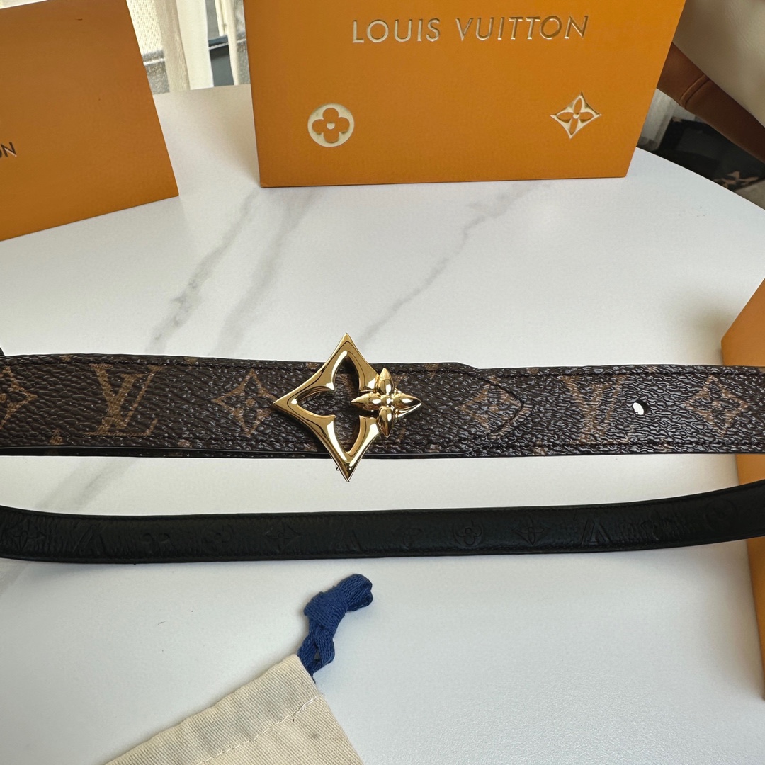 Louis Vuitton Female Basic Belt Canvas M