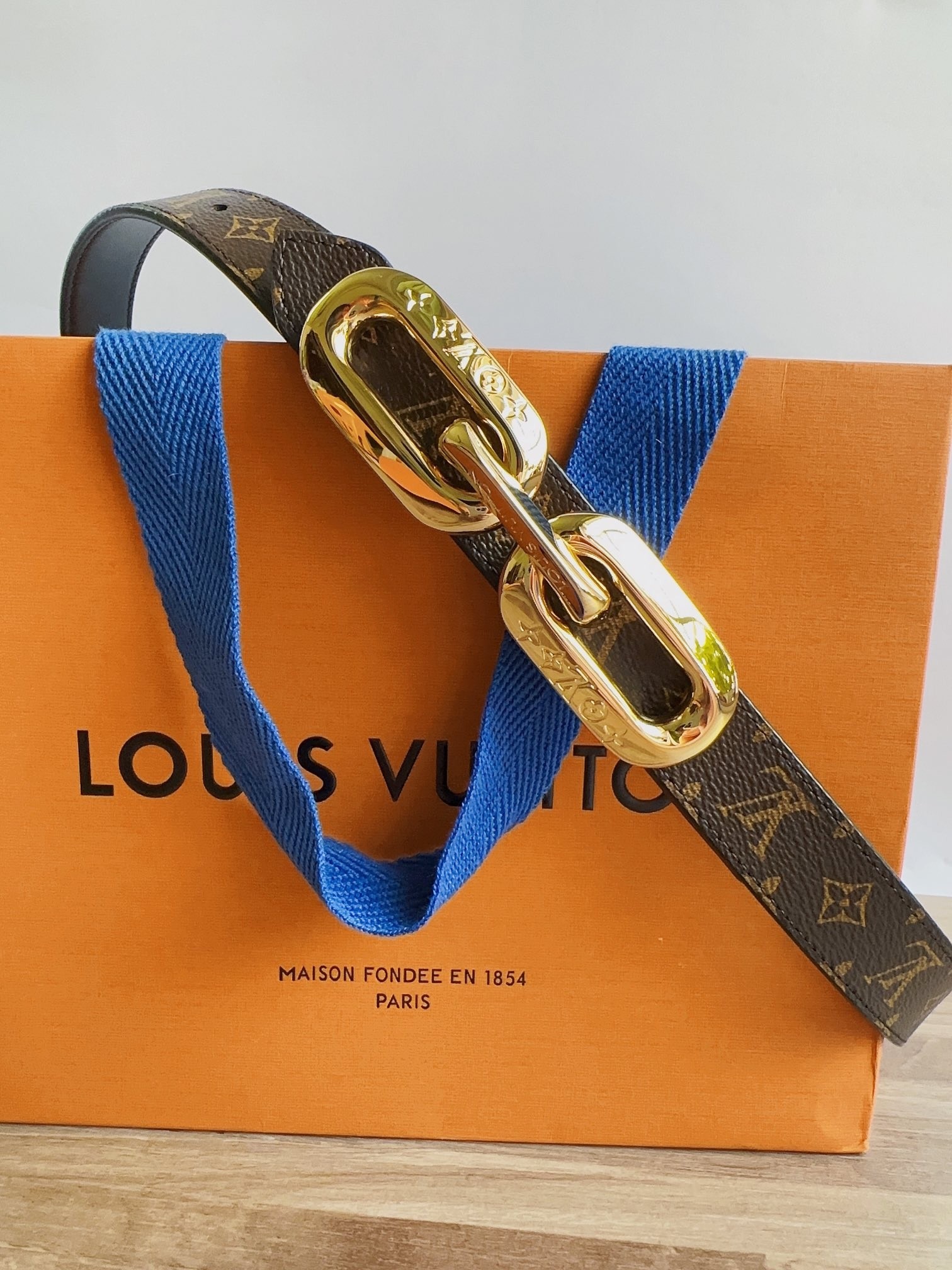 Louis Vuitton Female Basic Belt Cow Leather S-m-l