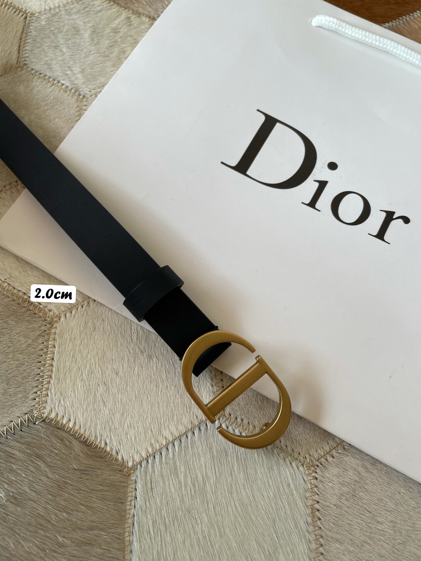 Dior Female Basic Belt M