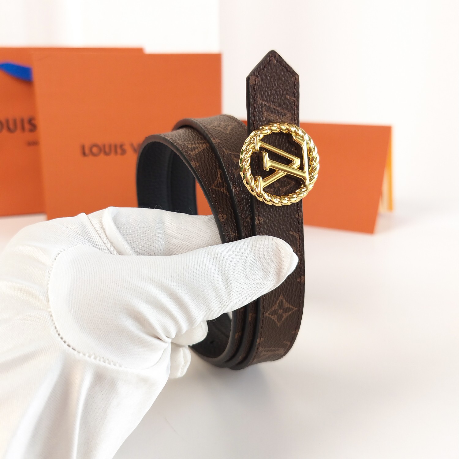 Louis Vuitton Female Basic Belt Canvas 13514-m-l