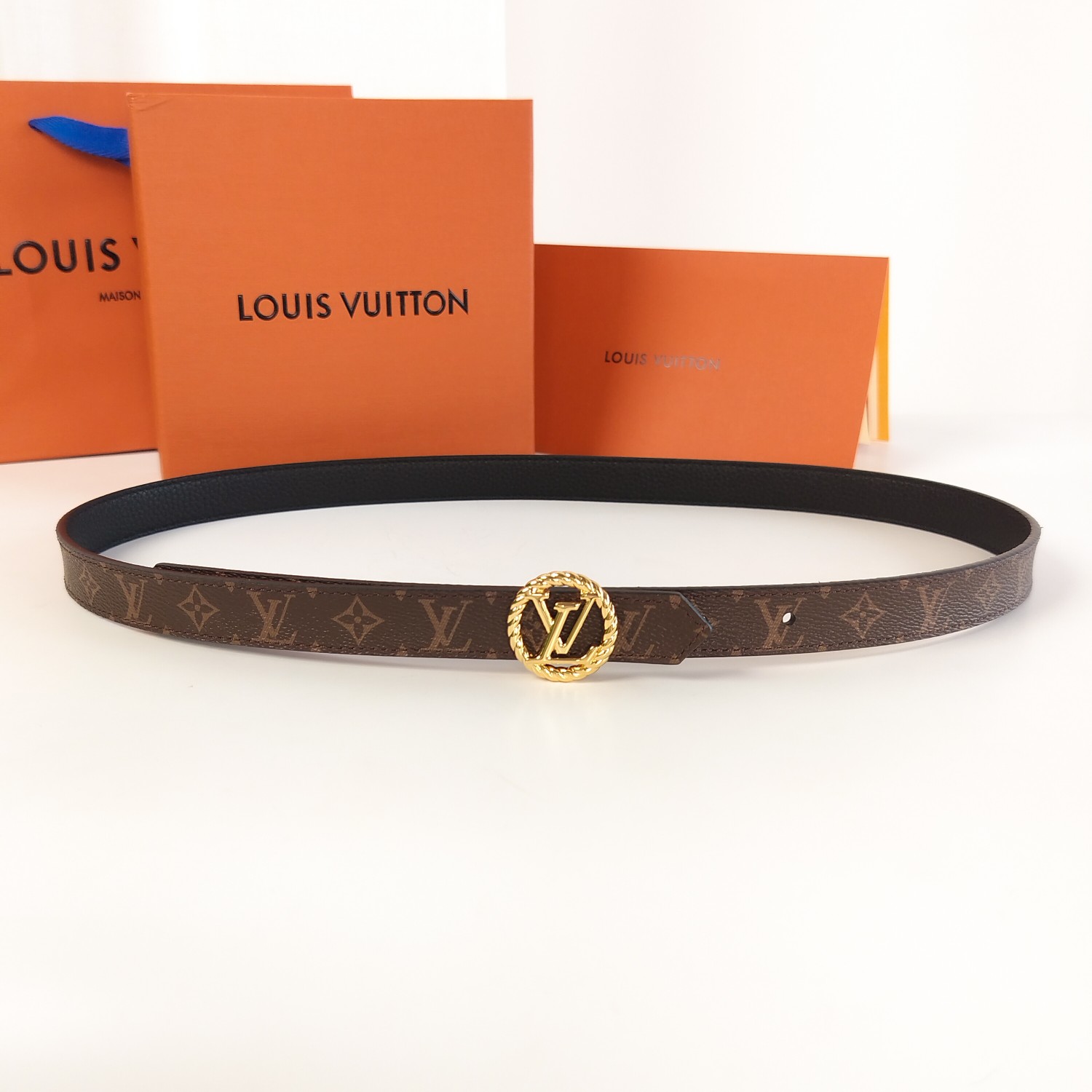 Louis Vuitton Female Basic Belt Canvas 13514-m-l
