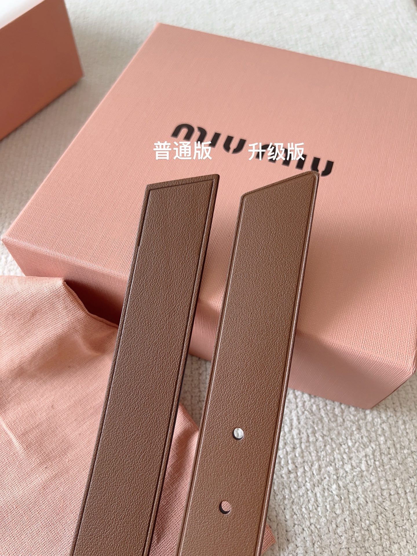 Miu Miu Female Basic Belt M