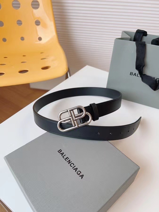 Balenciaga Female Basic Belt Cow Leather M-l