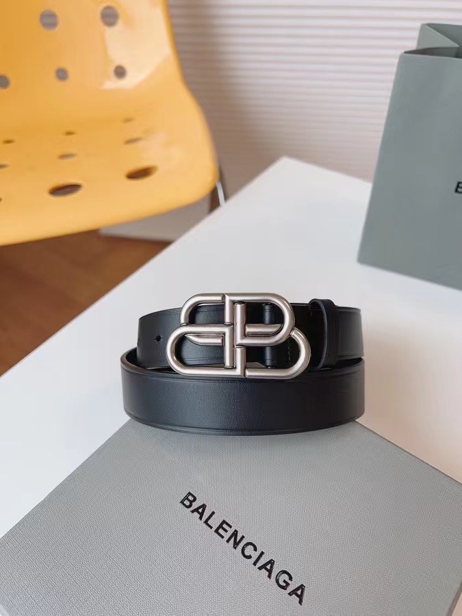Balenciaga Female Basic Belt Cow Leather M-l