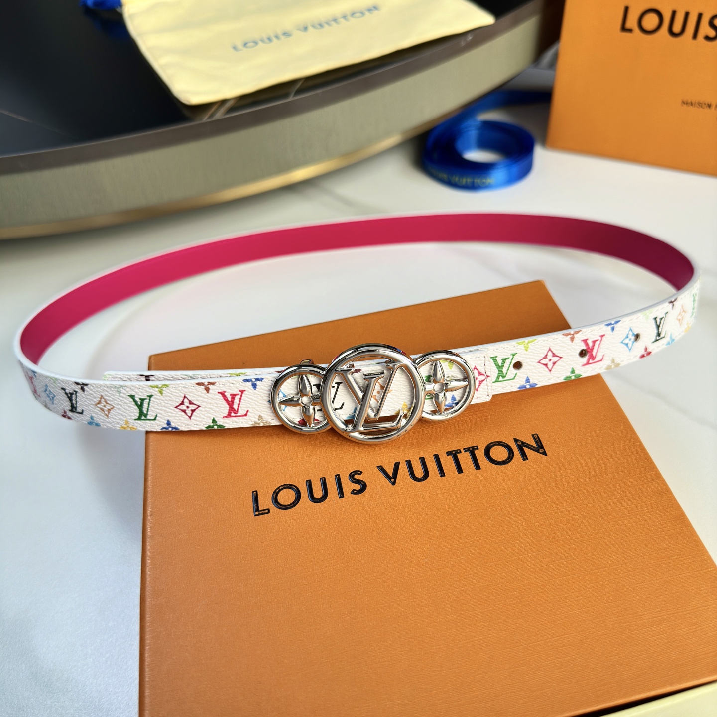 Louis Vuitton Female Basic Belt Cow Leather M