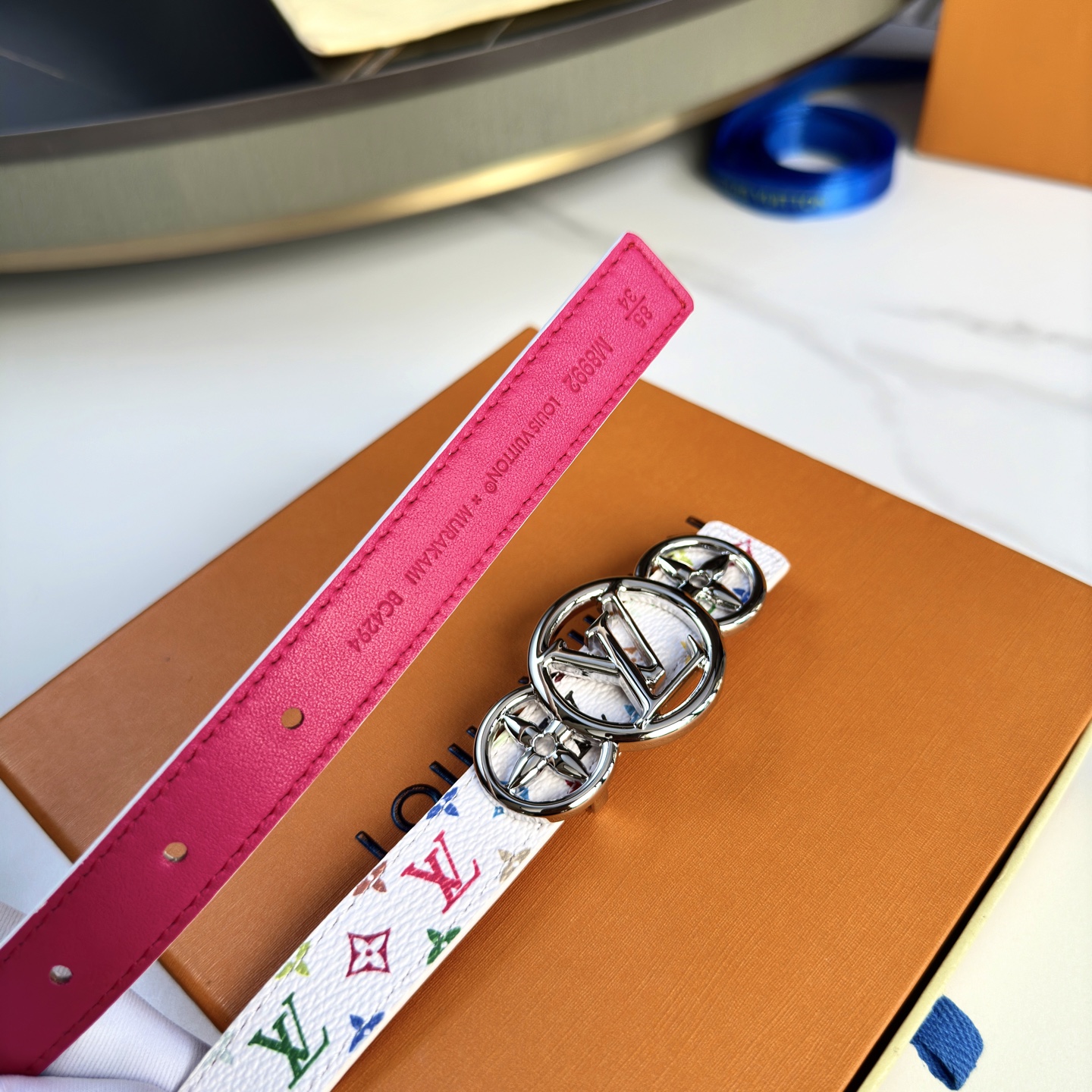 Louis Vuitton Female Basic Belt Cow Leather M