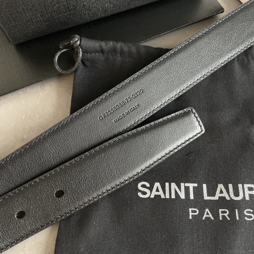Saint Laurent Female Basic Belt S-m-l