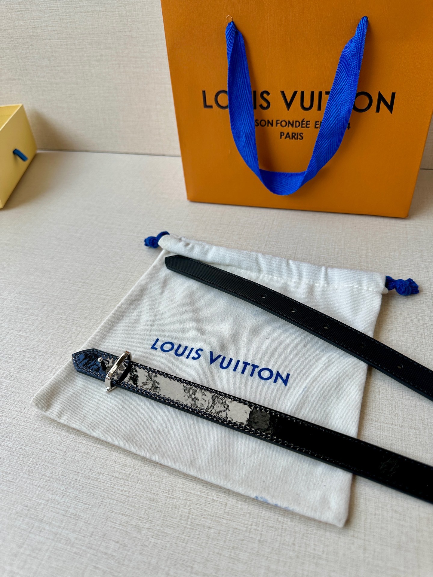 Louis Vuitton Female Basic Belt Cow Leather S-m-l