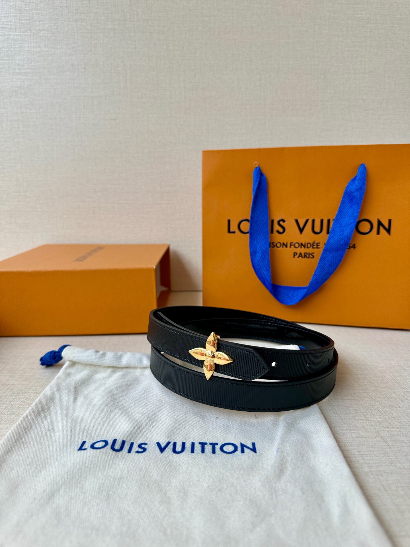 Louis Vuitton Female Basic Belt Cow Leather S-m-l