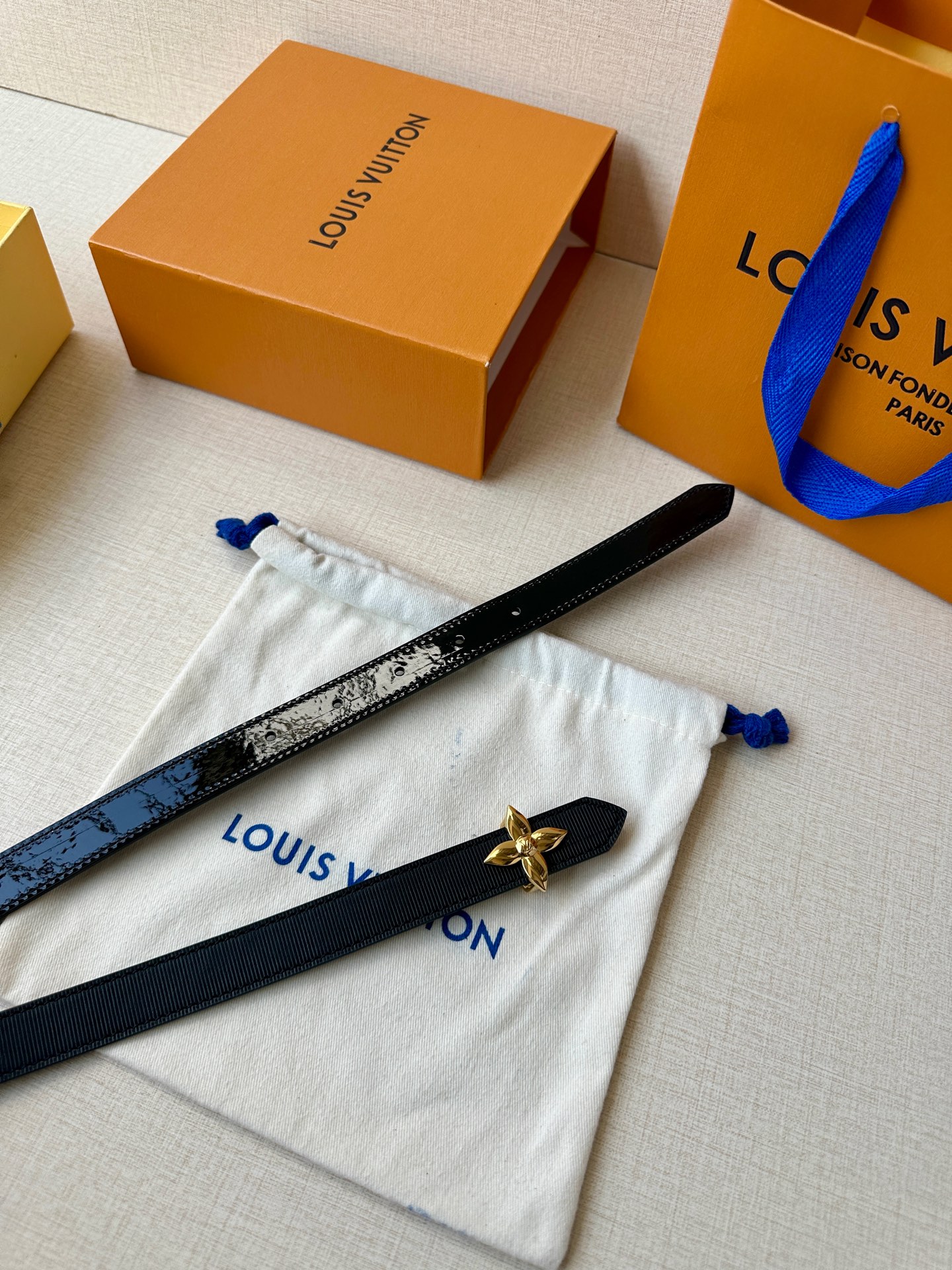 Louis Vuitton Female Basic Belt Cow Leather S-m-l