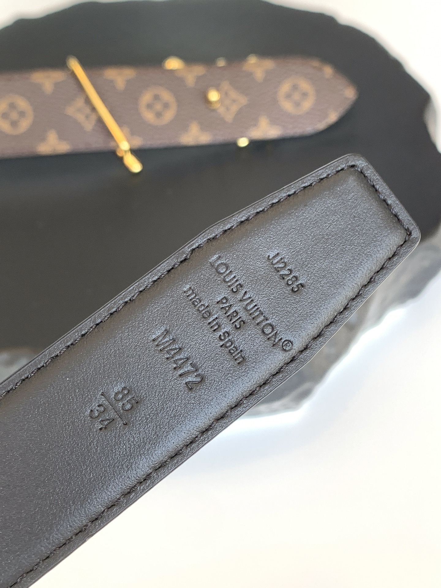 Louis Vuitton Female Basic Belt M-l