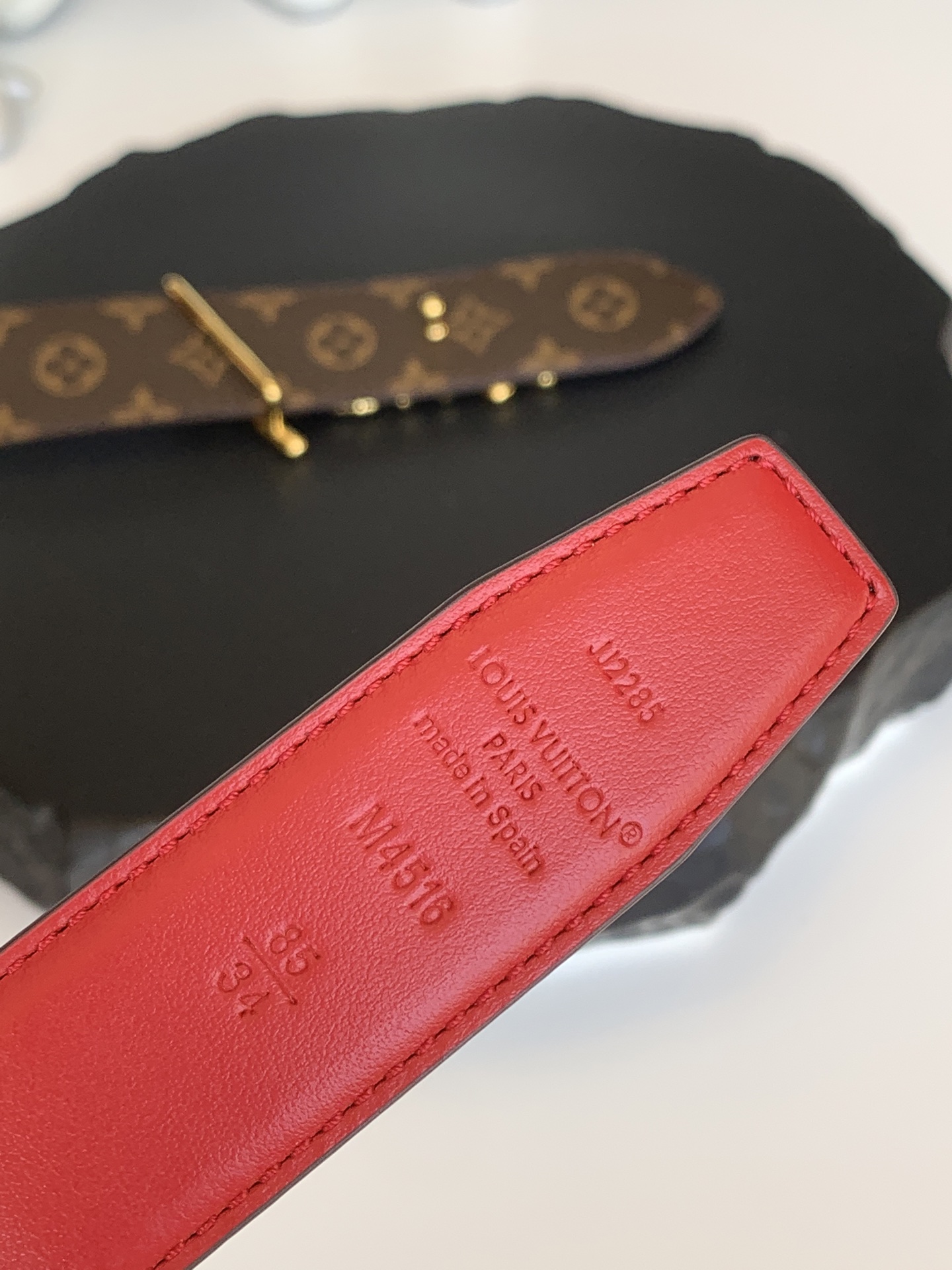 Louis Vuitton Female Basic Belt M-l