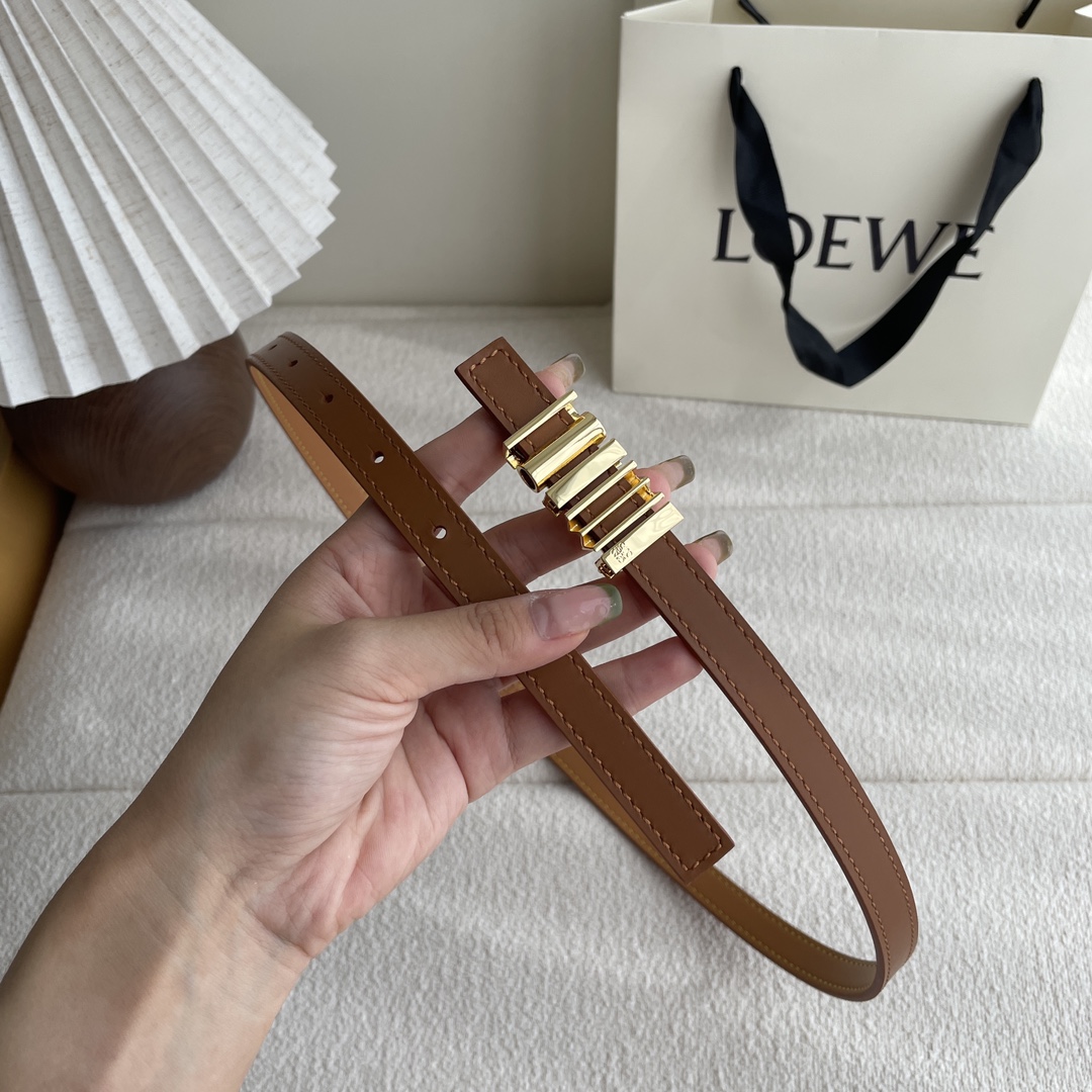 Loewe Female Leather Belt Cow Leather M-l