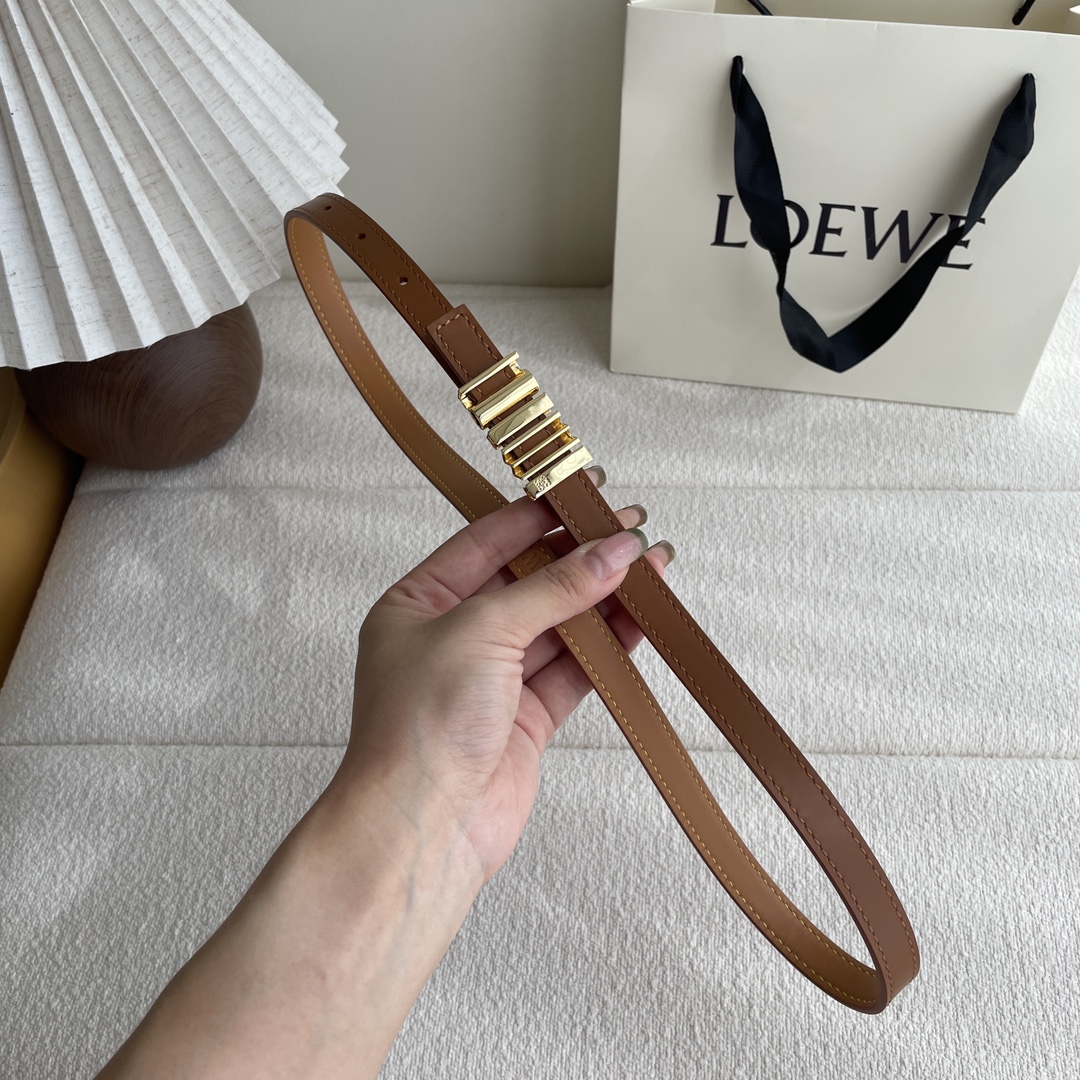 Loewe Female Leather Belt Cow Leather M-l