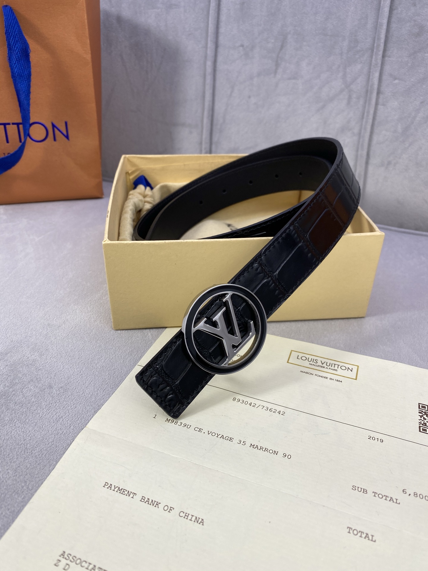 Female Leather Belt Top Grain Leather L