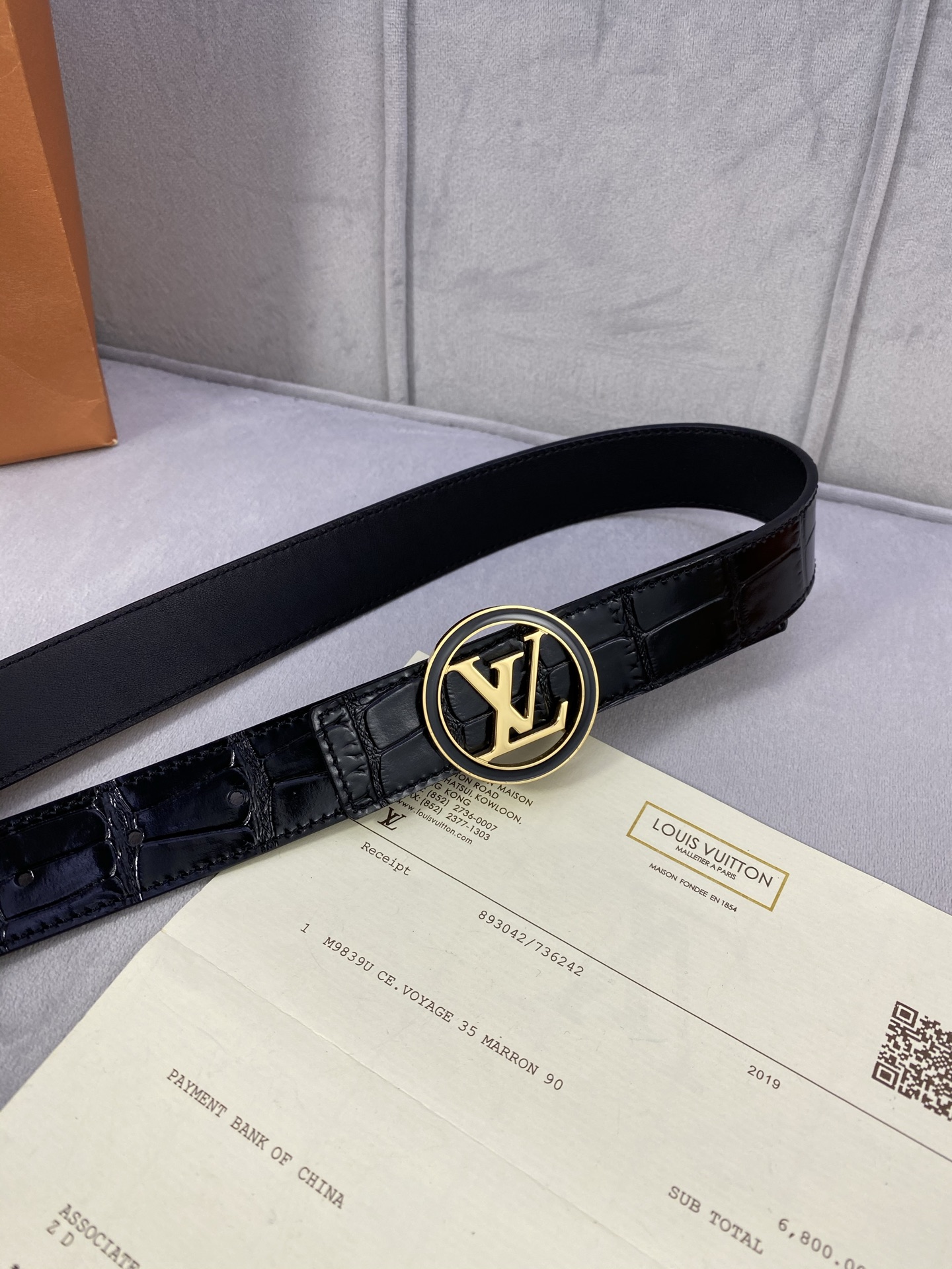 Female Leather Belt Top Grain Leather L