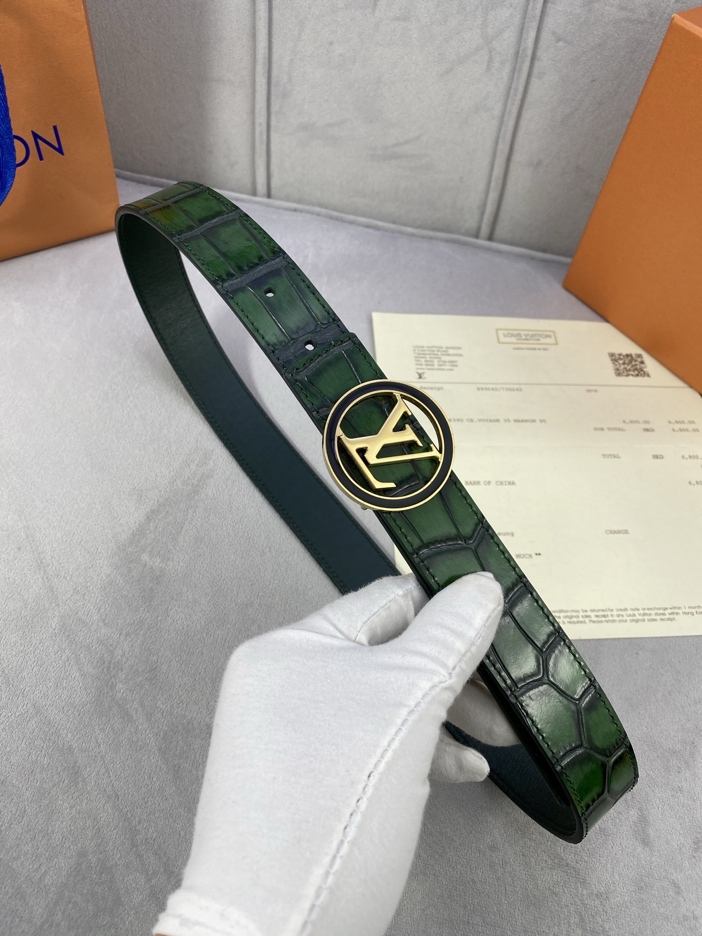 Female Leather Belt Top Grain Leather L