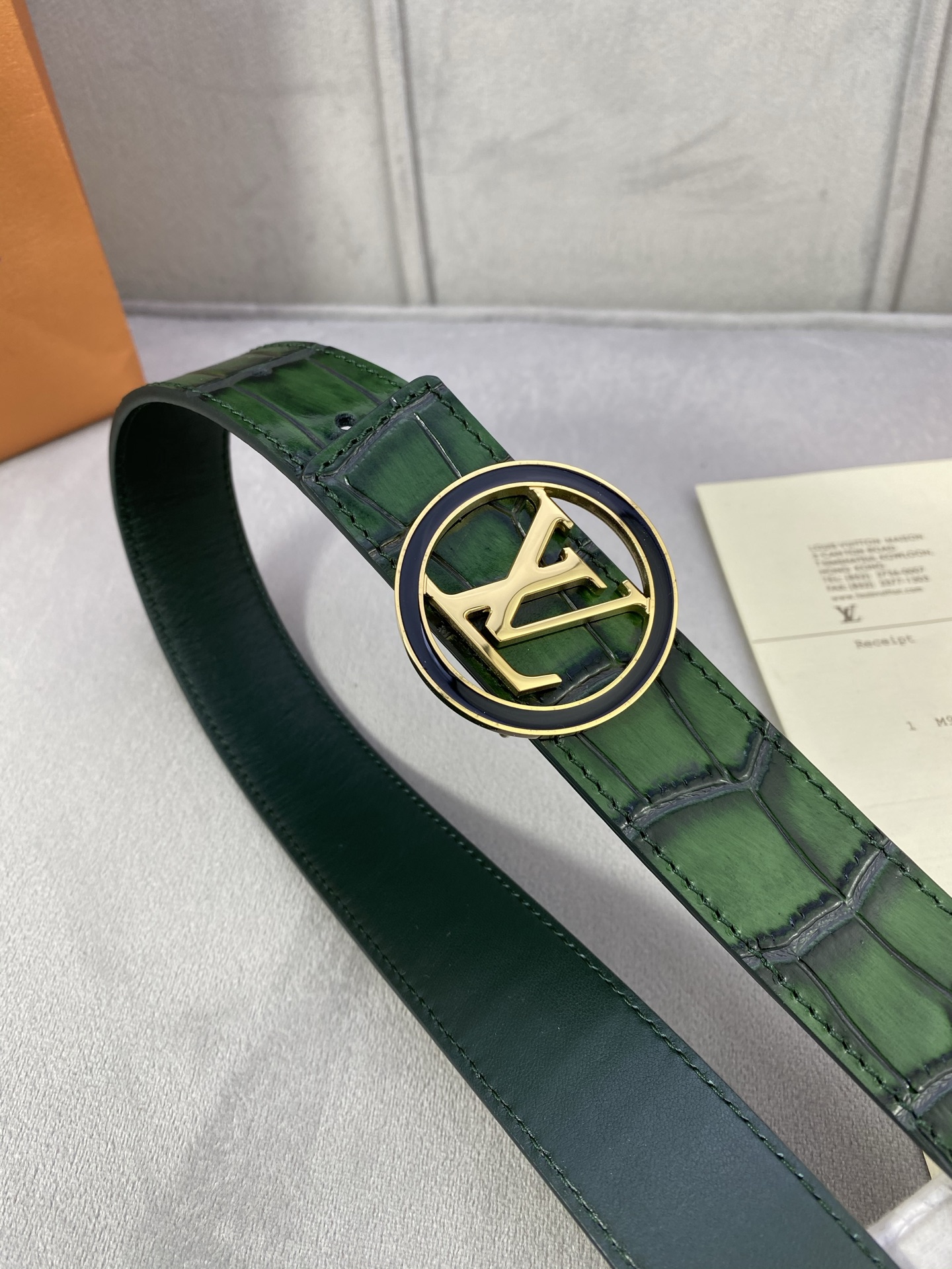 Female Leather Belt Top Grain Leather L