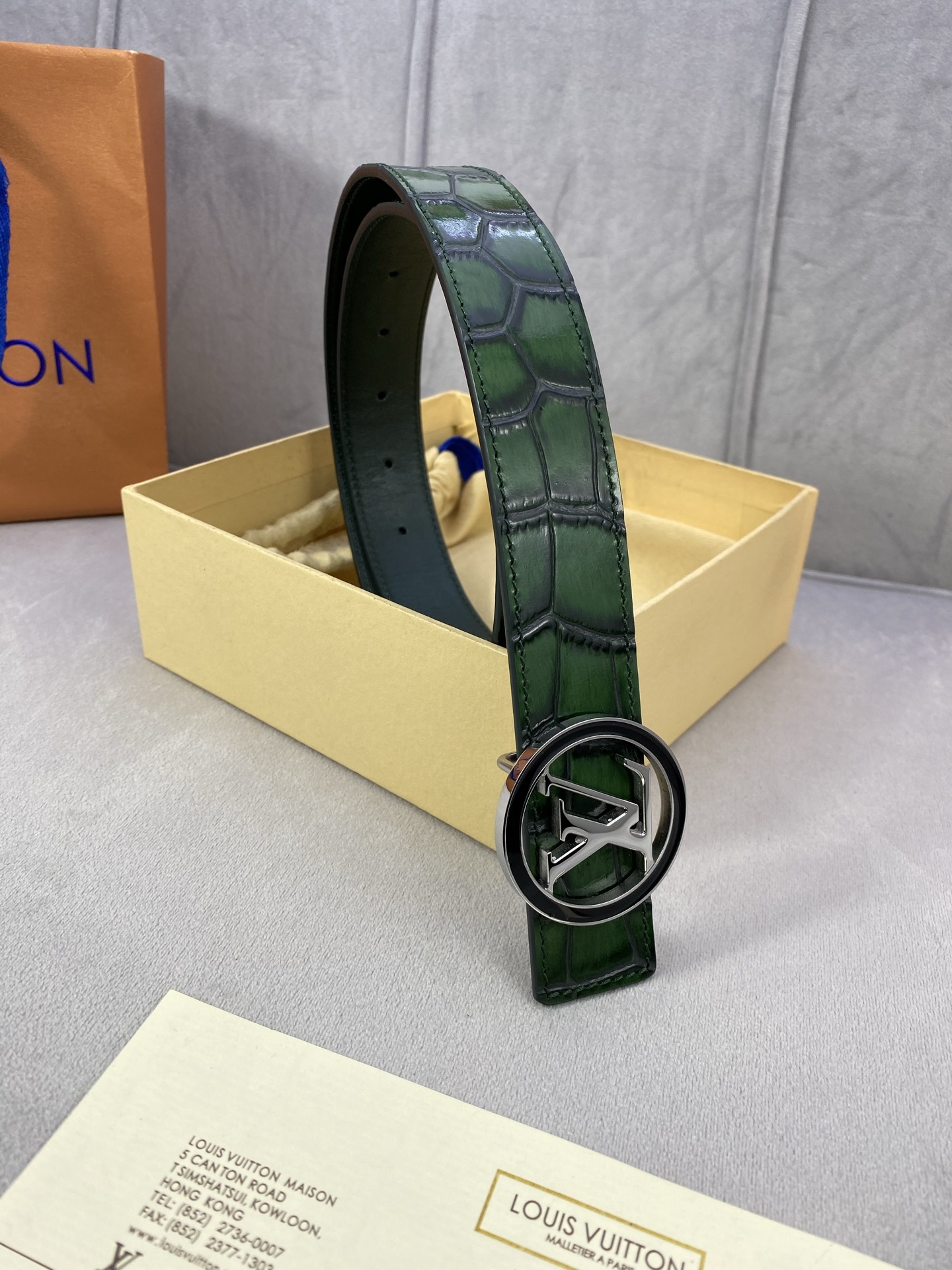 Female Leather Belt Top Grain Leather L