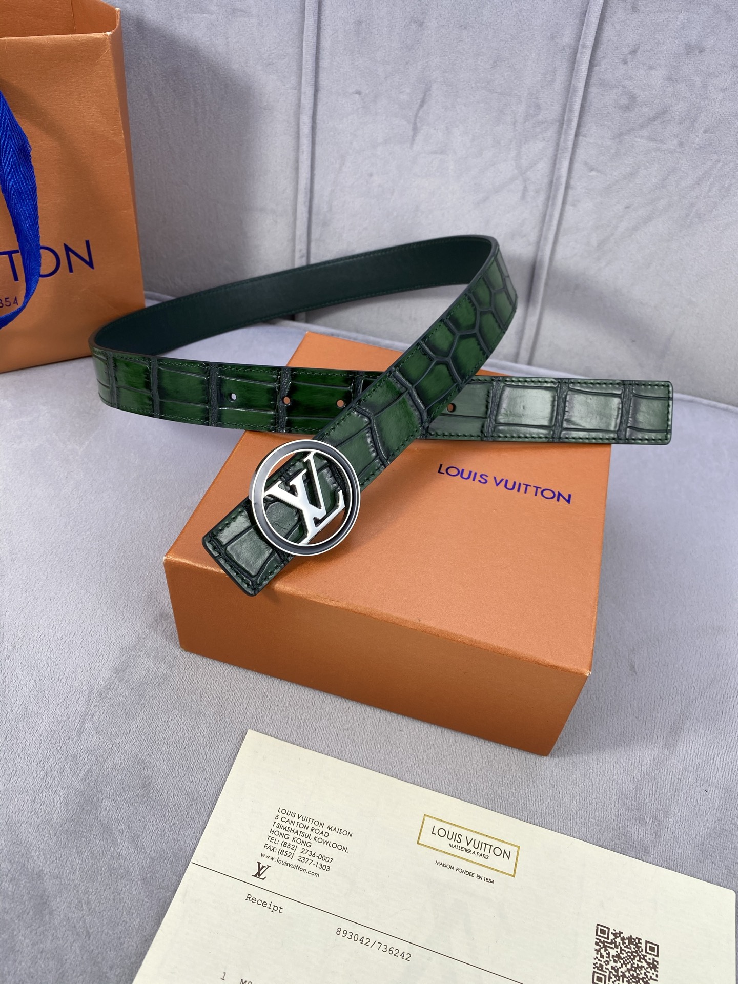 Female Leather Belt Top Grain Leather L