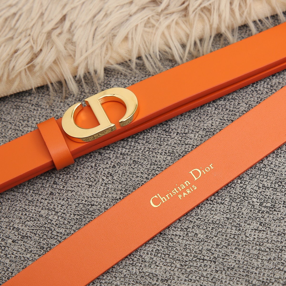 Dior Female Basic Belt Cow Leather