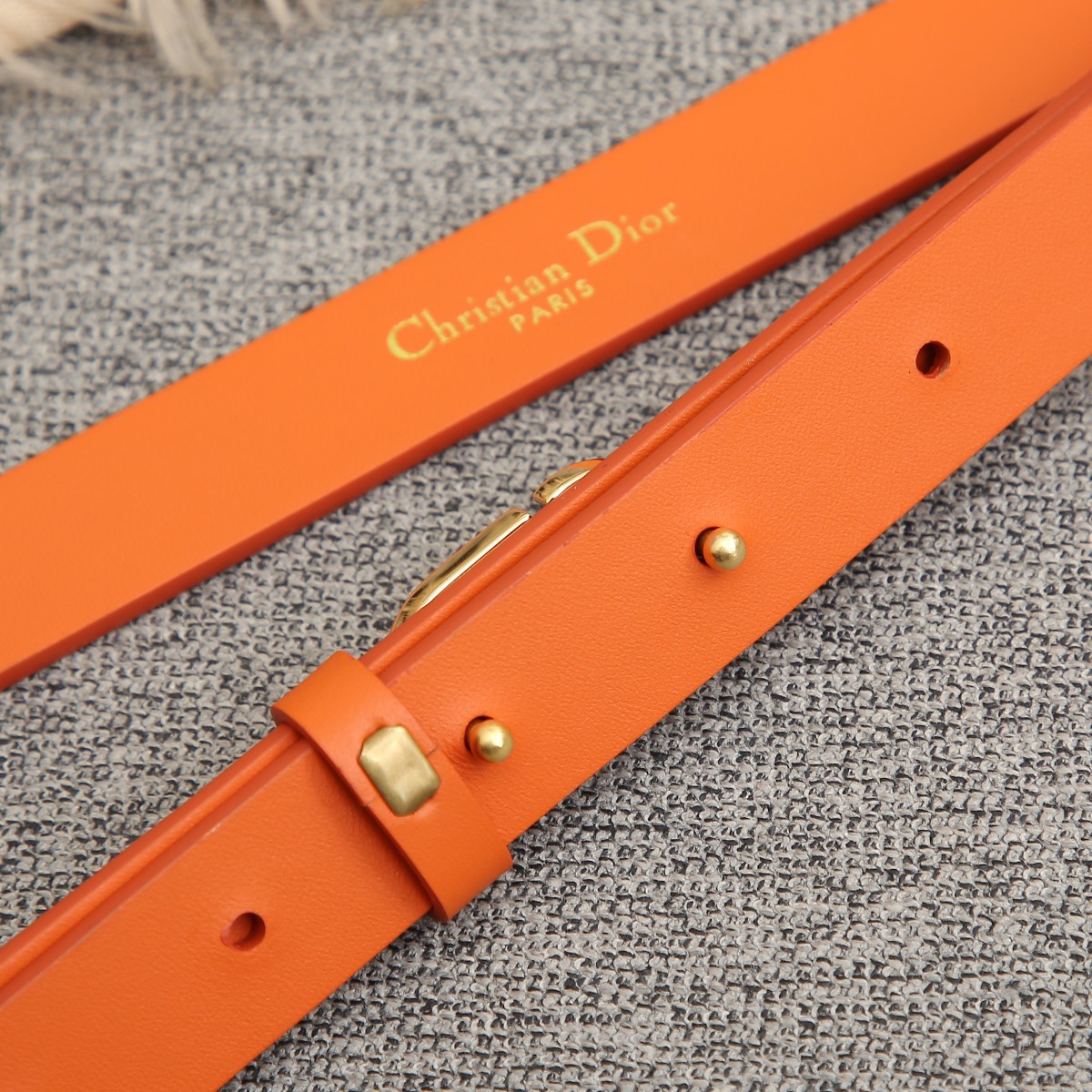 Dior Female Basic Belt Cow Leather