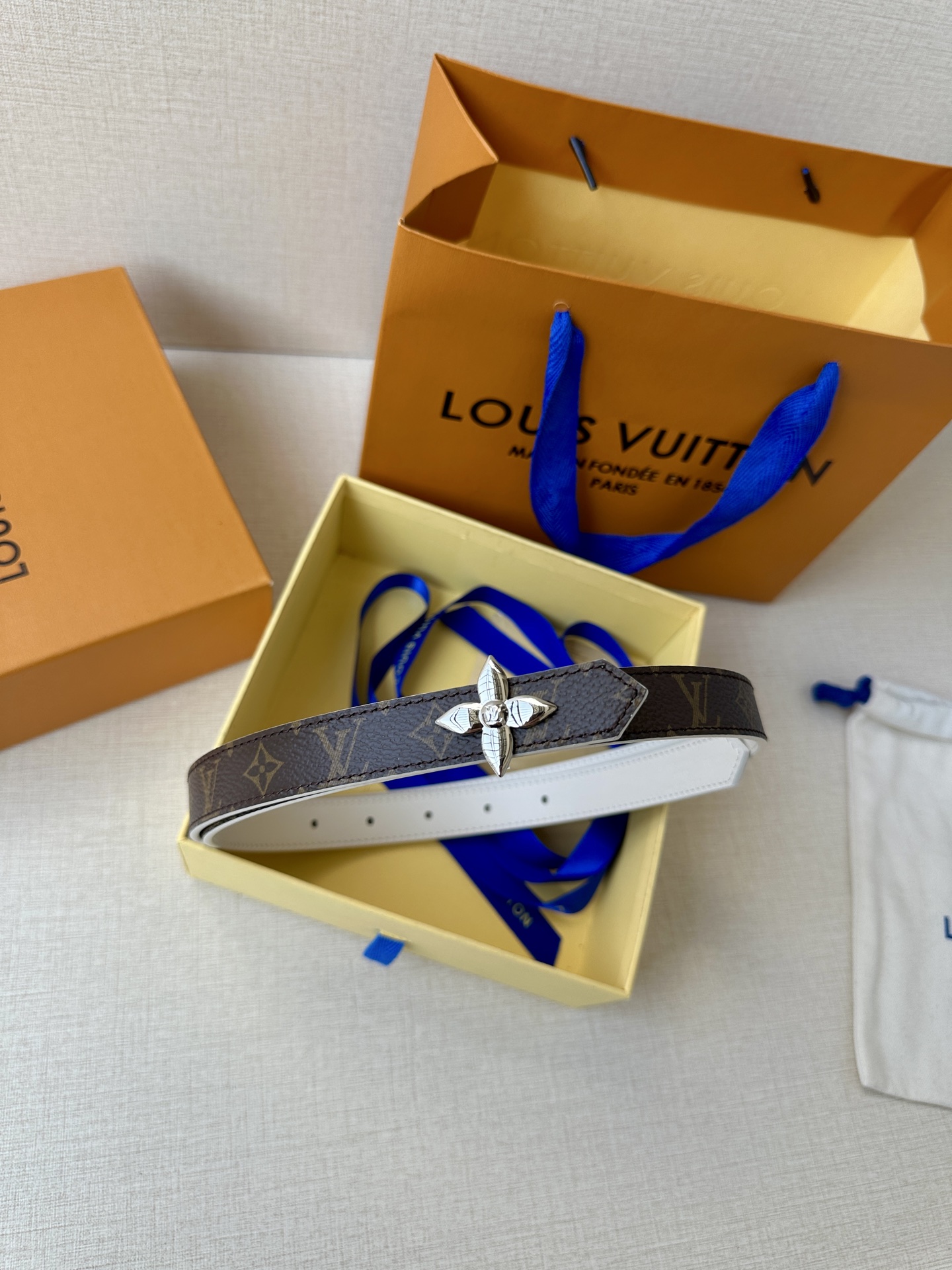 Louis Vuitton Female Basic Belt Canvas M-l