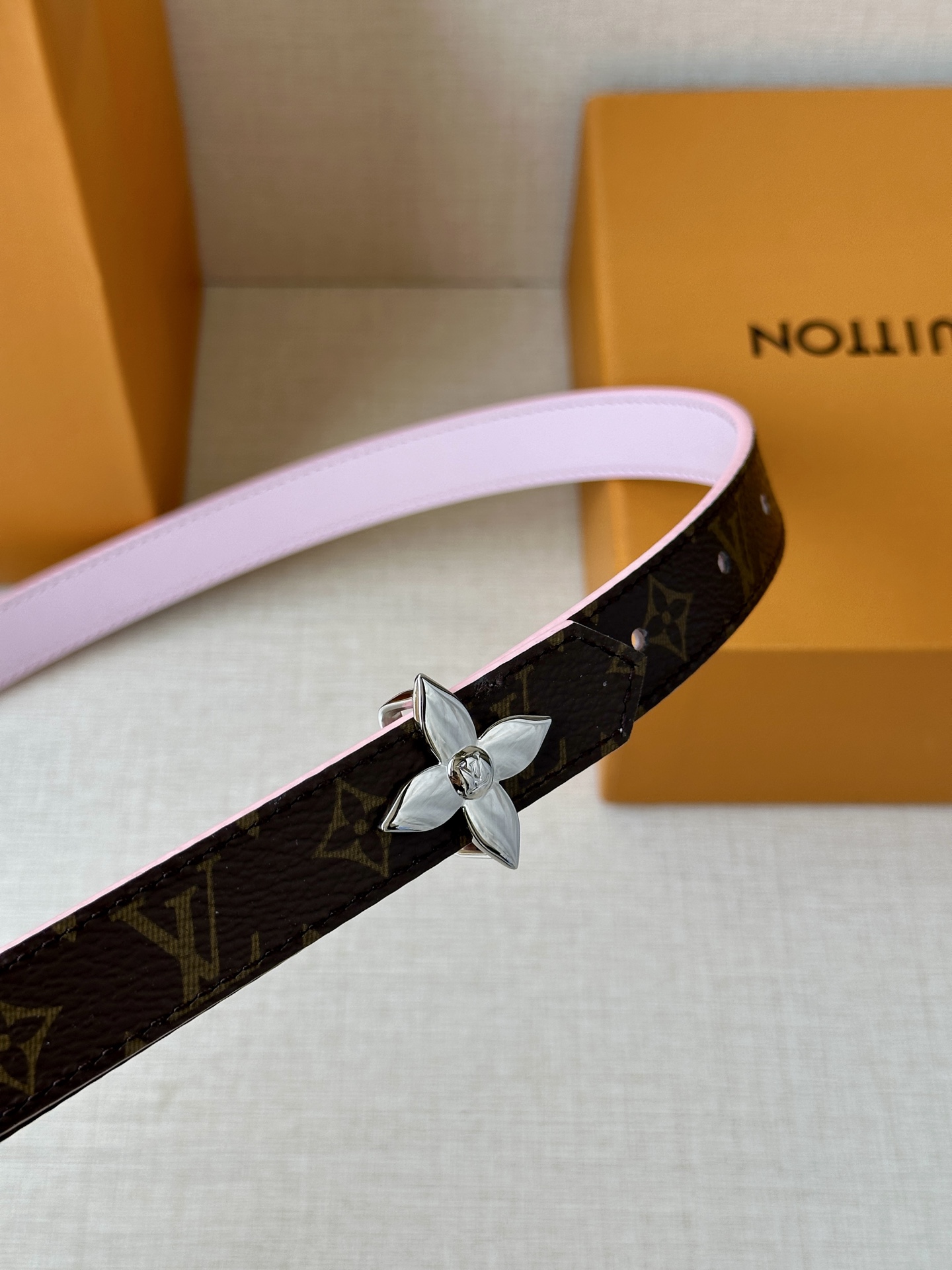 Louis Vuitton Female Basic Belt Canvas M-l