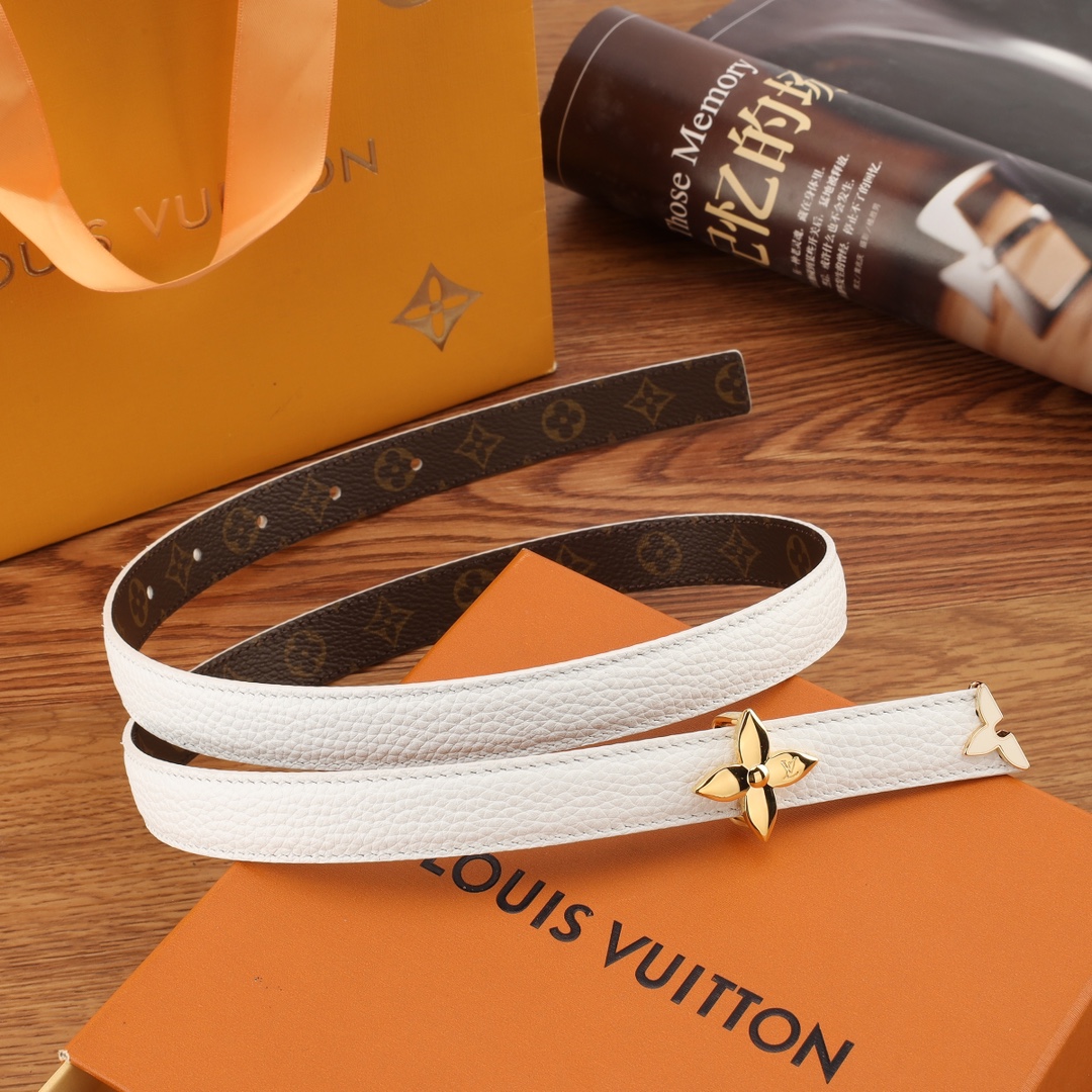 Louis Vuitton Female Basic Belt Canvas S-m-l