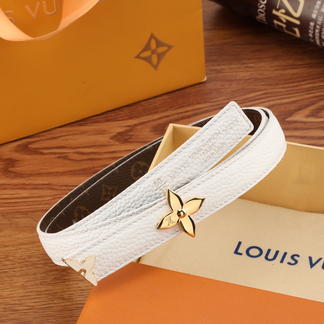 Louis Vuitton Female Basic Belt Canvas S-m-l
