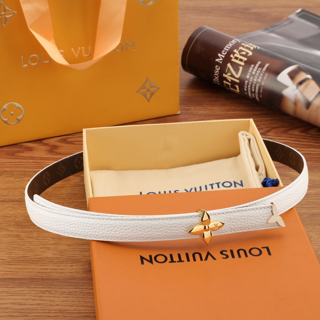 Louis Vuitton Female Basic Belt Canvas S-m-l