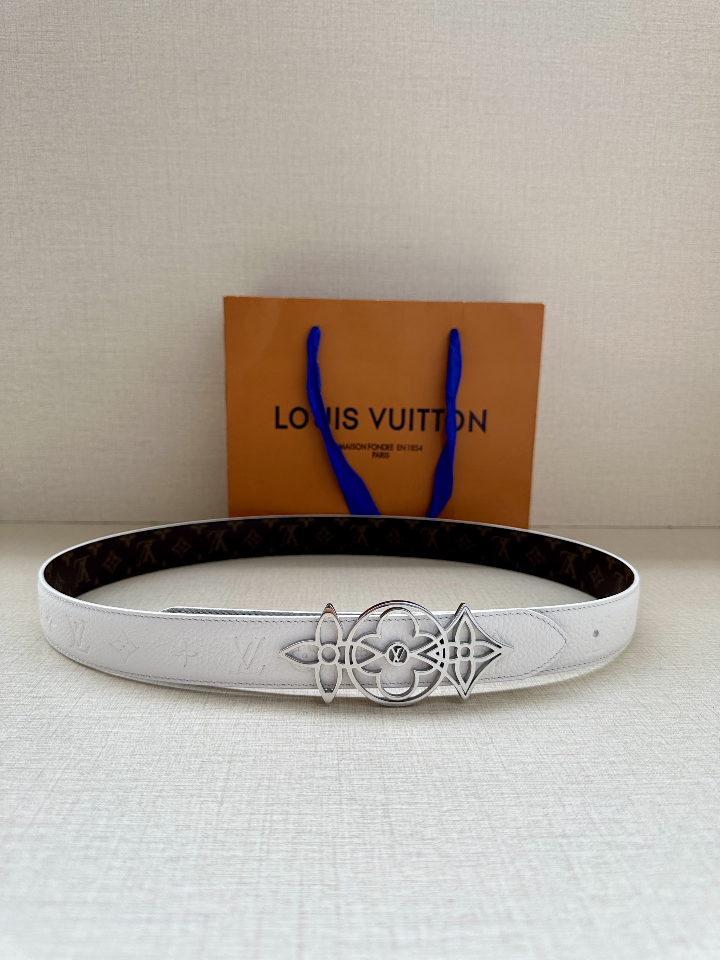 Louis Vuitton Female Basic Belt Canvas M-l