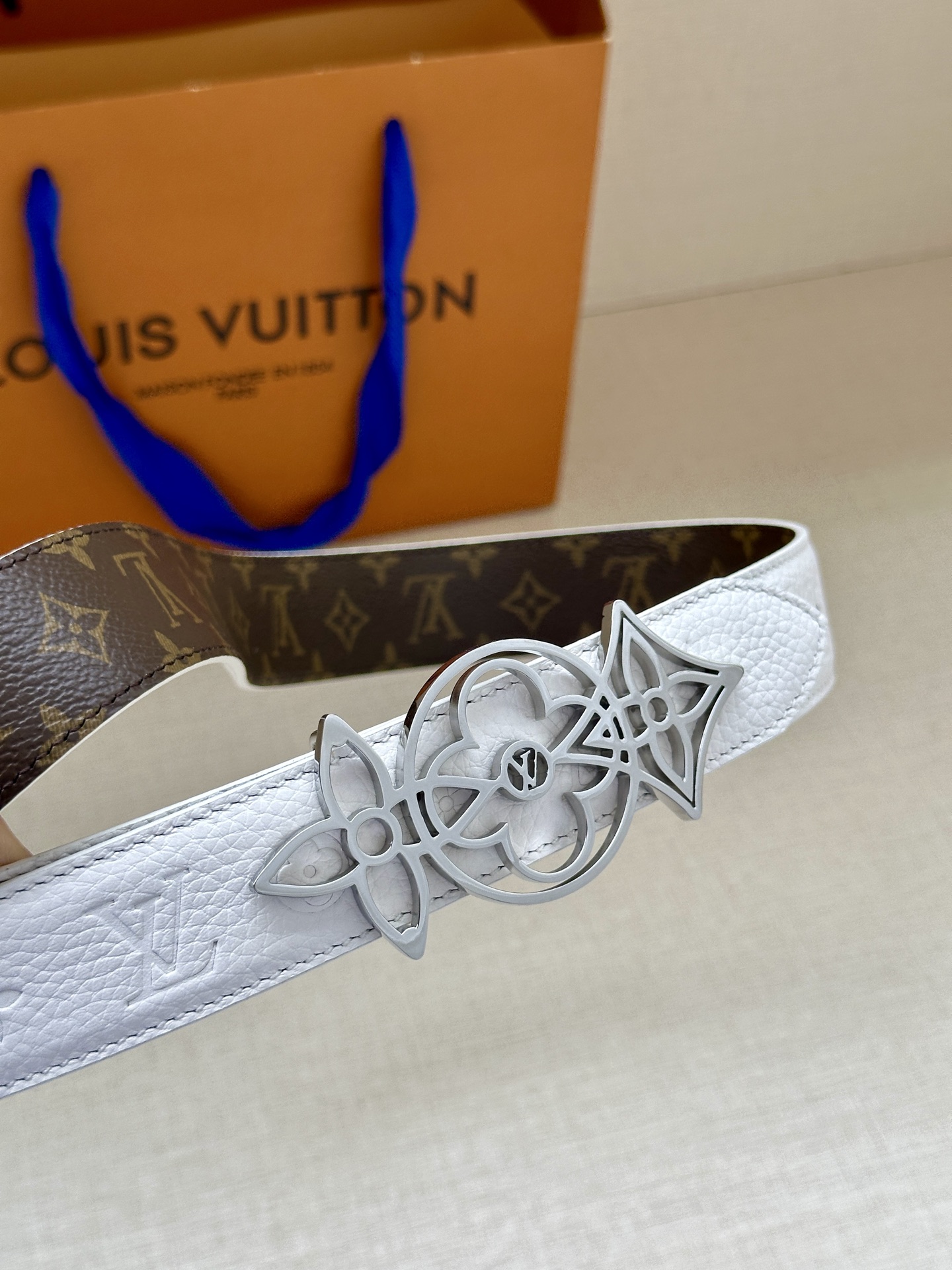 Louis Vuitton Female Basic Belt Canvas M-l