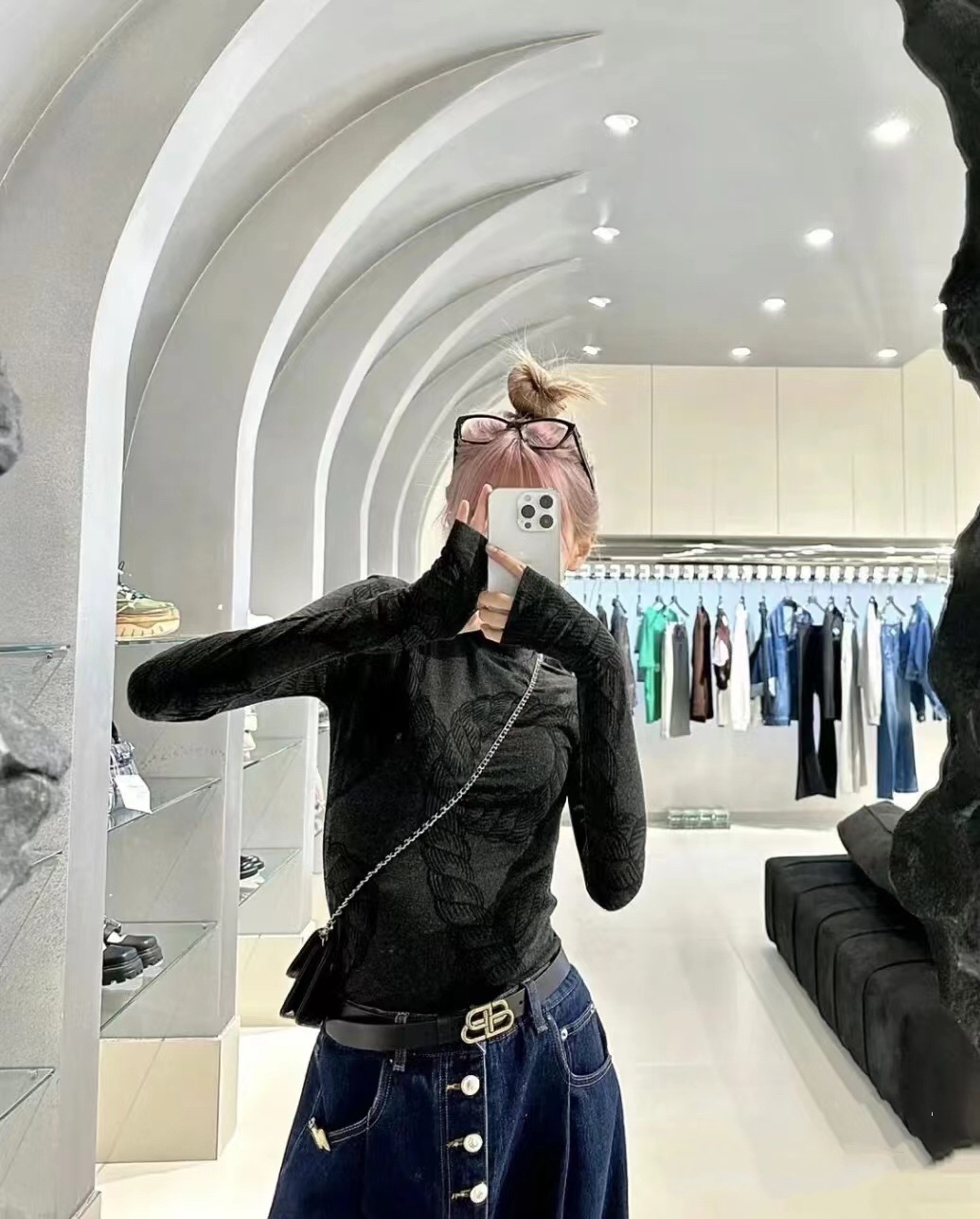 Balenciaga Female Basic Belt L