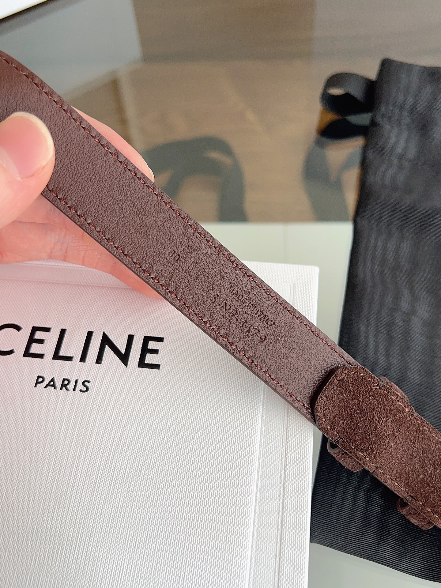 Celine Female Basic Belt Cow Leather M-l