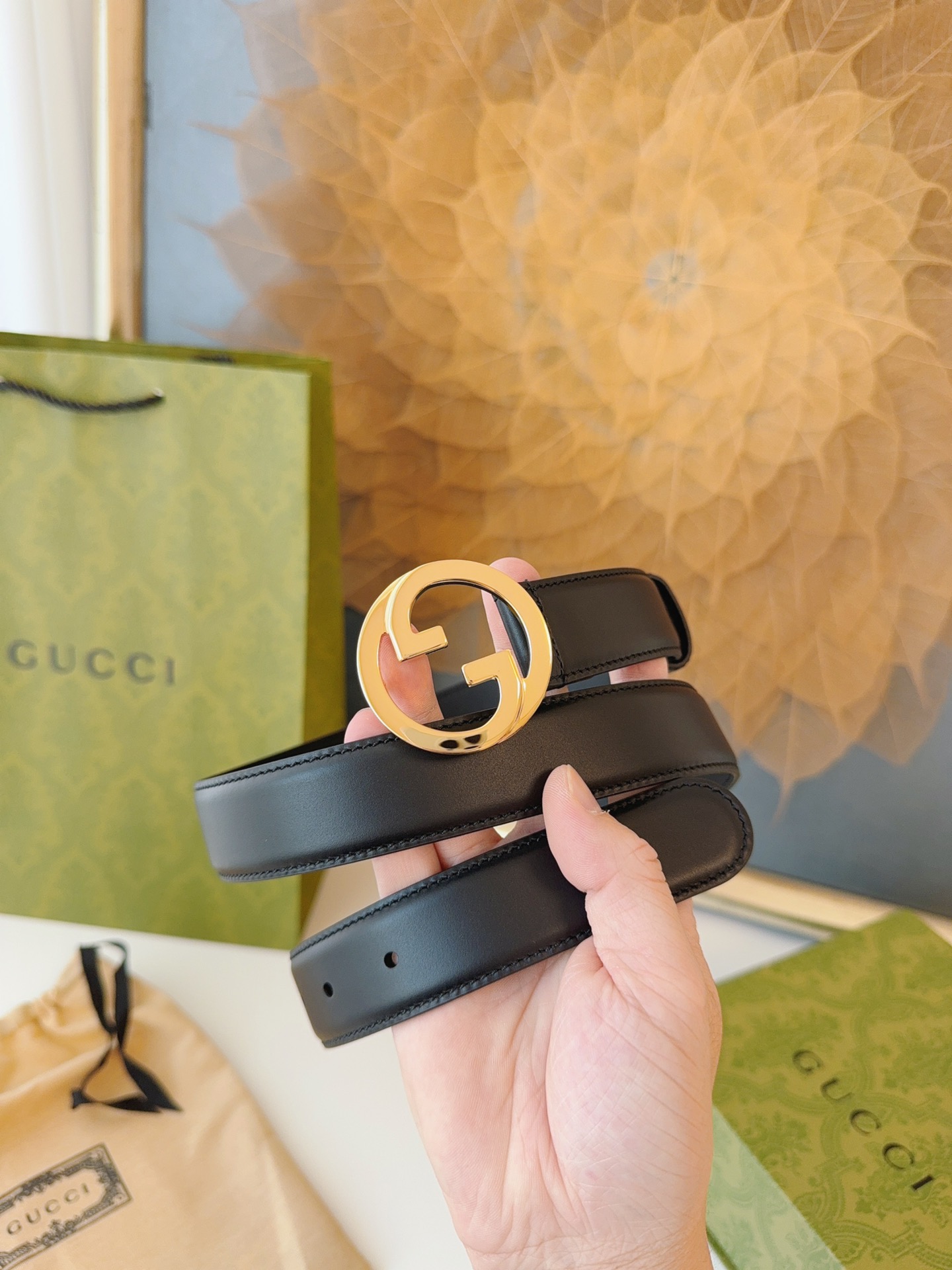 Gucci Female Basic Belt Black 13514-m