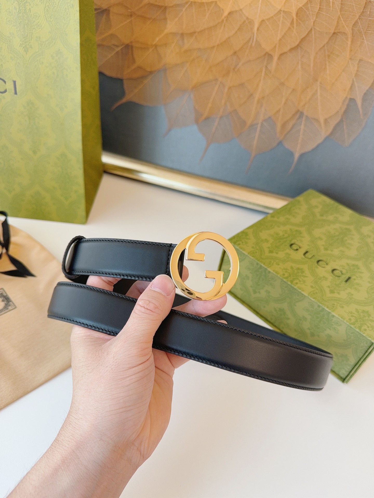 Gucci Female Basic Belt Black 13514-m