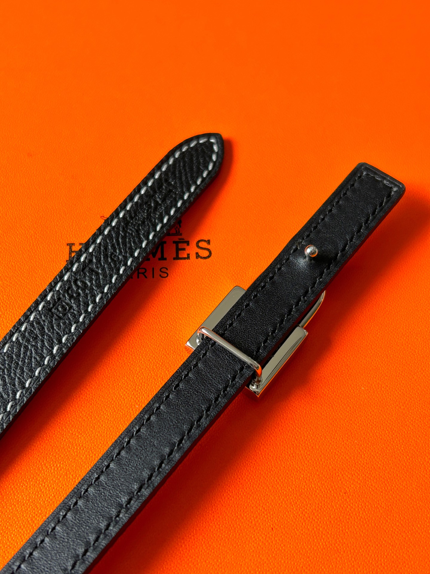 Hermès Female Leather Belt Cow Leather S-m