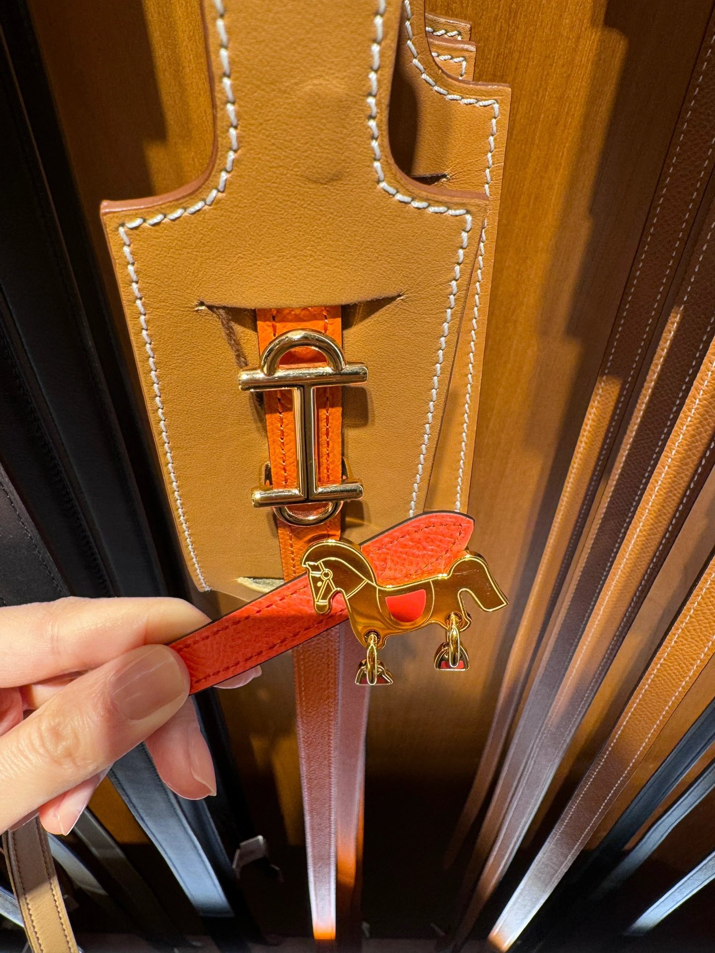 Hermès Female Leather Belt S-m