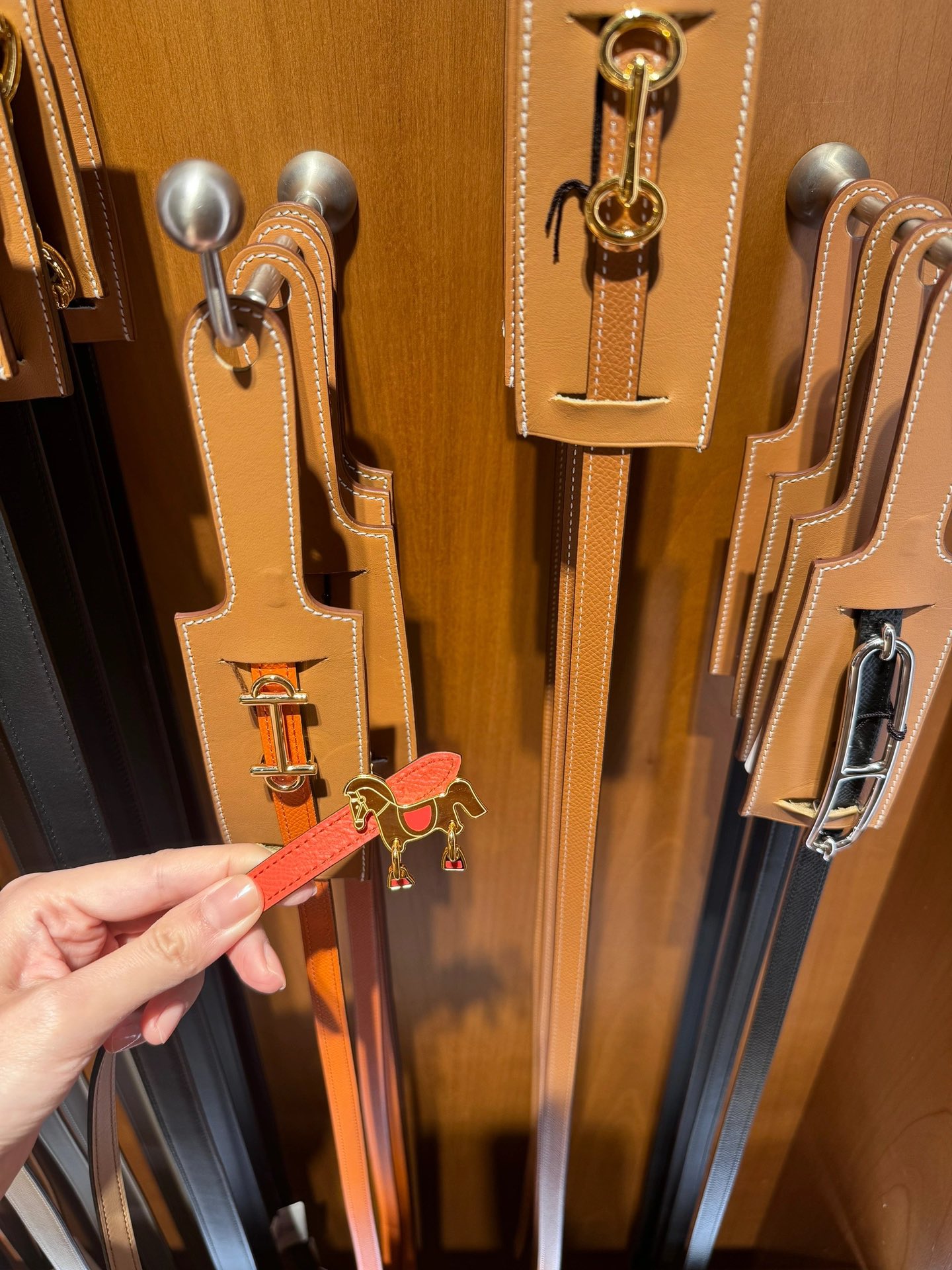 Hermès Female Leather Belt S-m