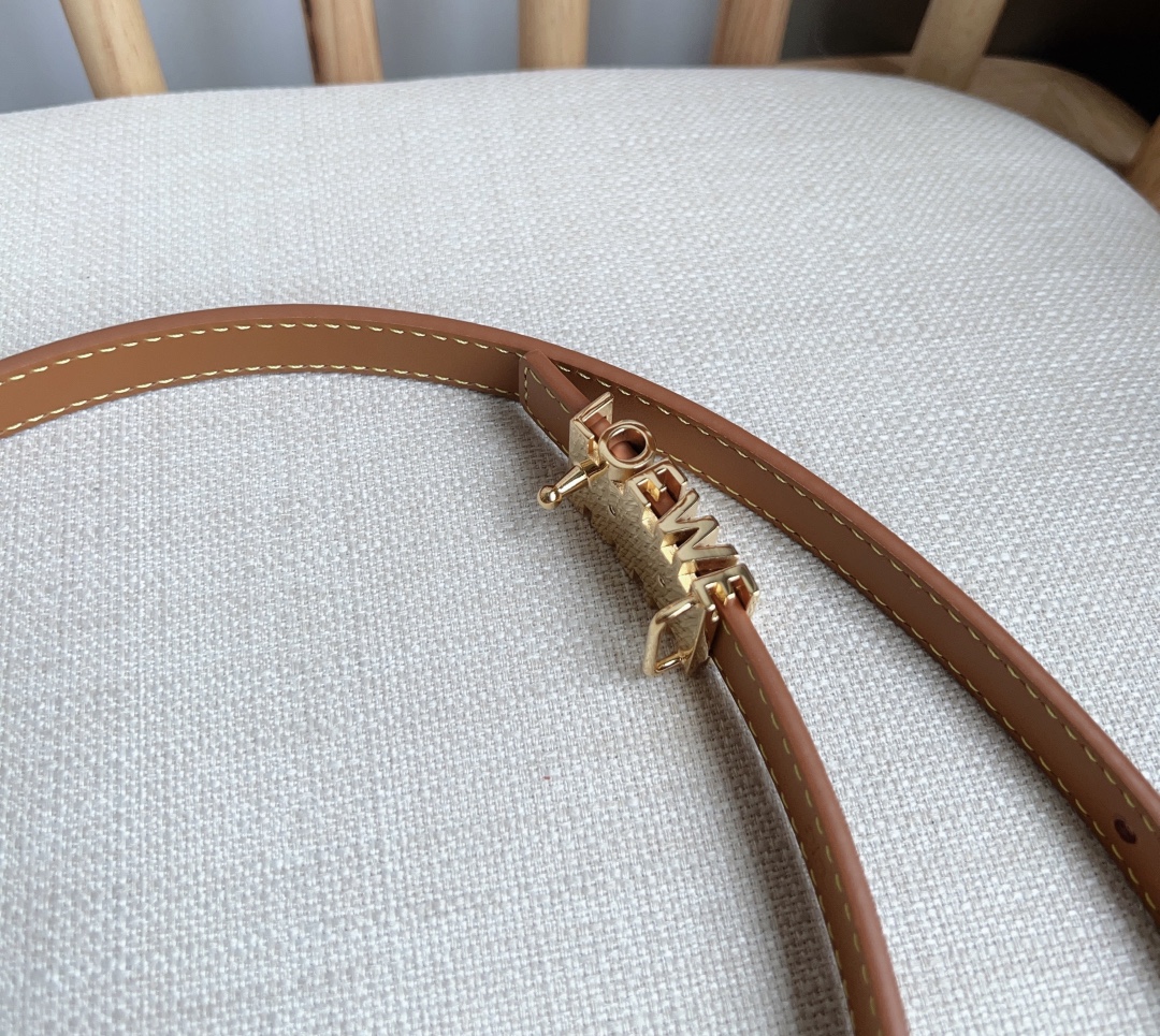 Loewe Female Basic Belt Cow Leather L