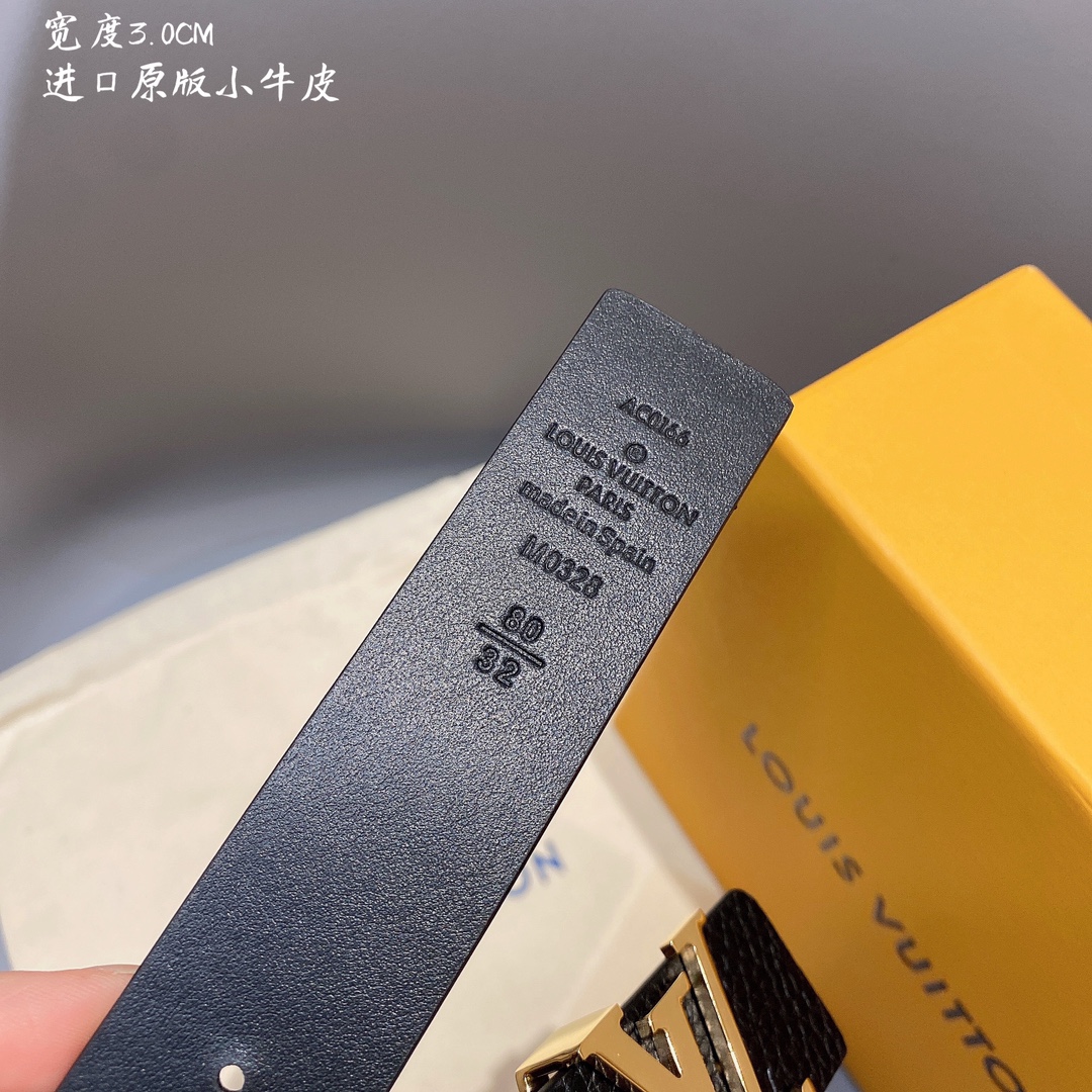 Louis Vuitton Female Basic Belt L
