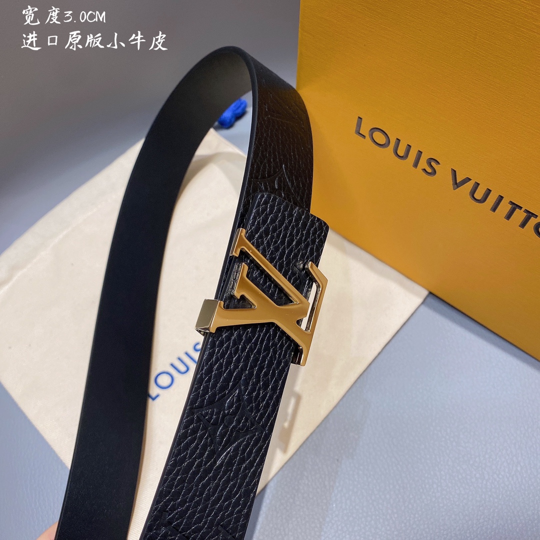 Louis Vuitton Female Basic Belt L