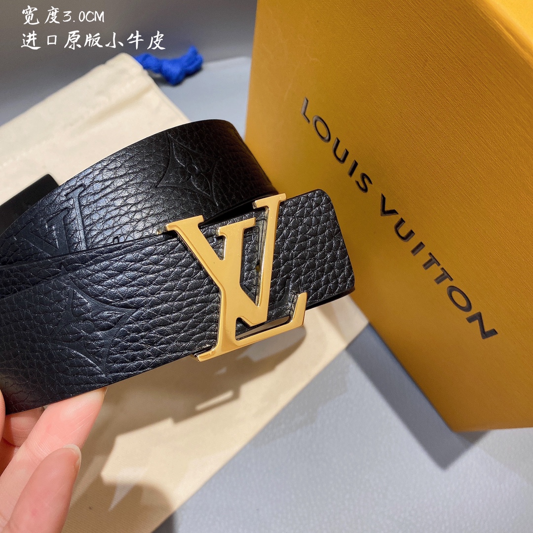 Louis Vuitton Female Basic Belt L