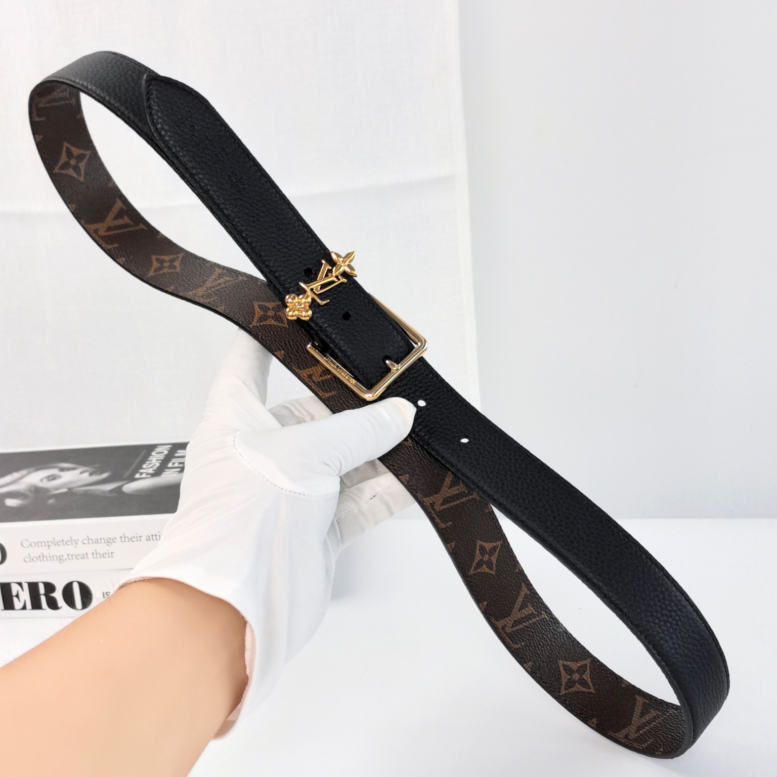 Louis Vuitton Female Basic Belt M-l