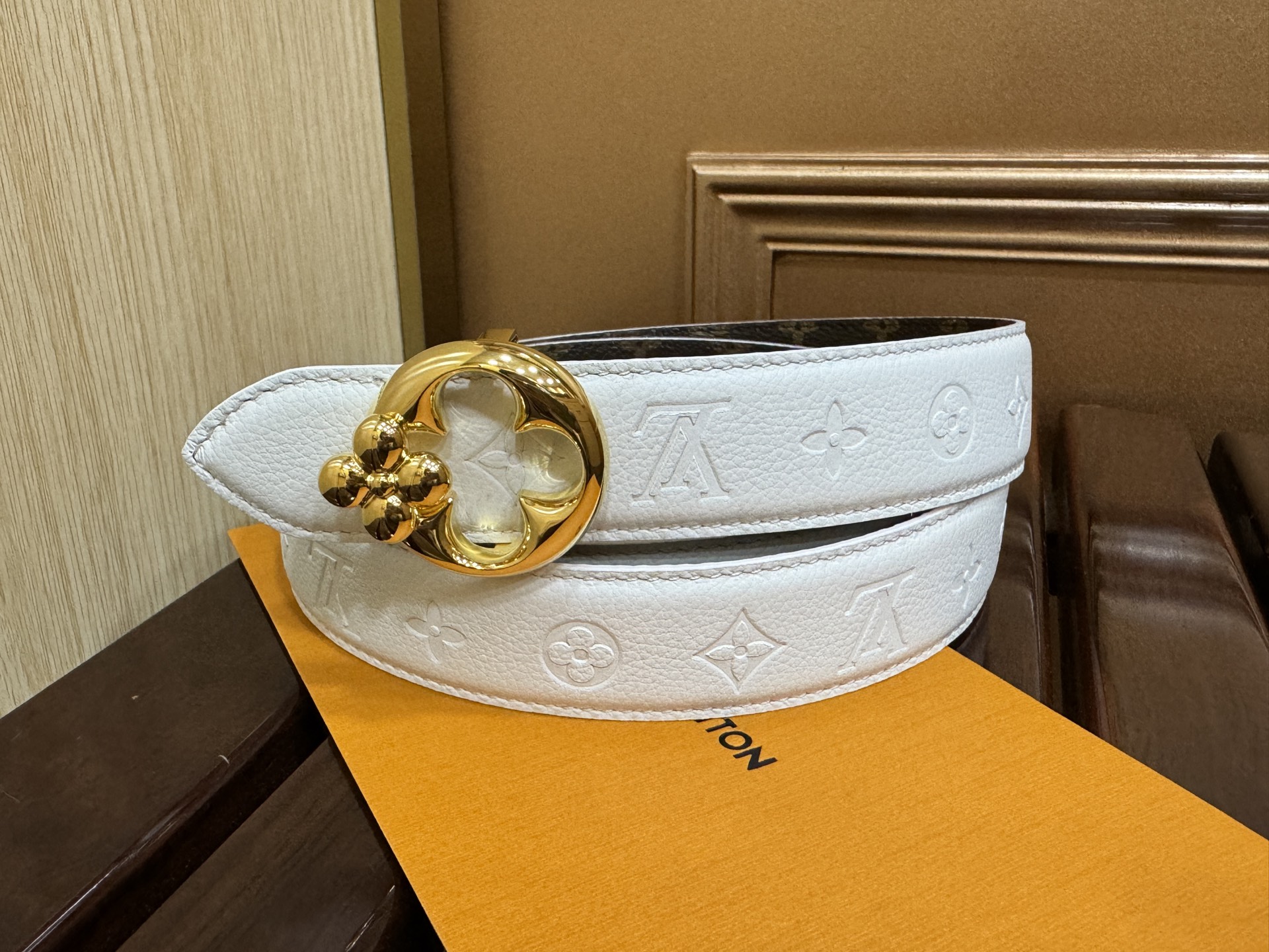 Louis Vuitton Female Basic Belt Canvas M-l