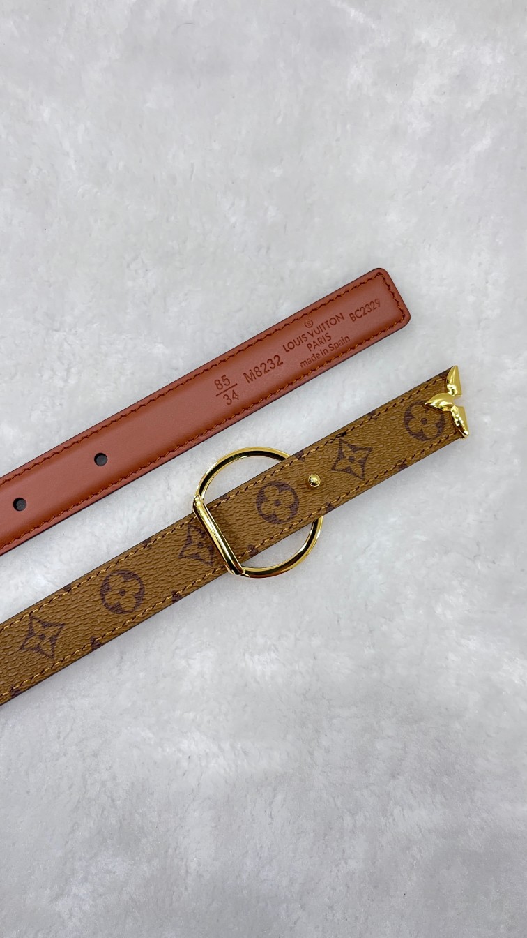 Louis Vuitton Female Basic Belt Canvas 20cm-s-m-l