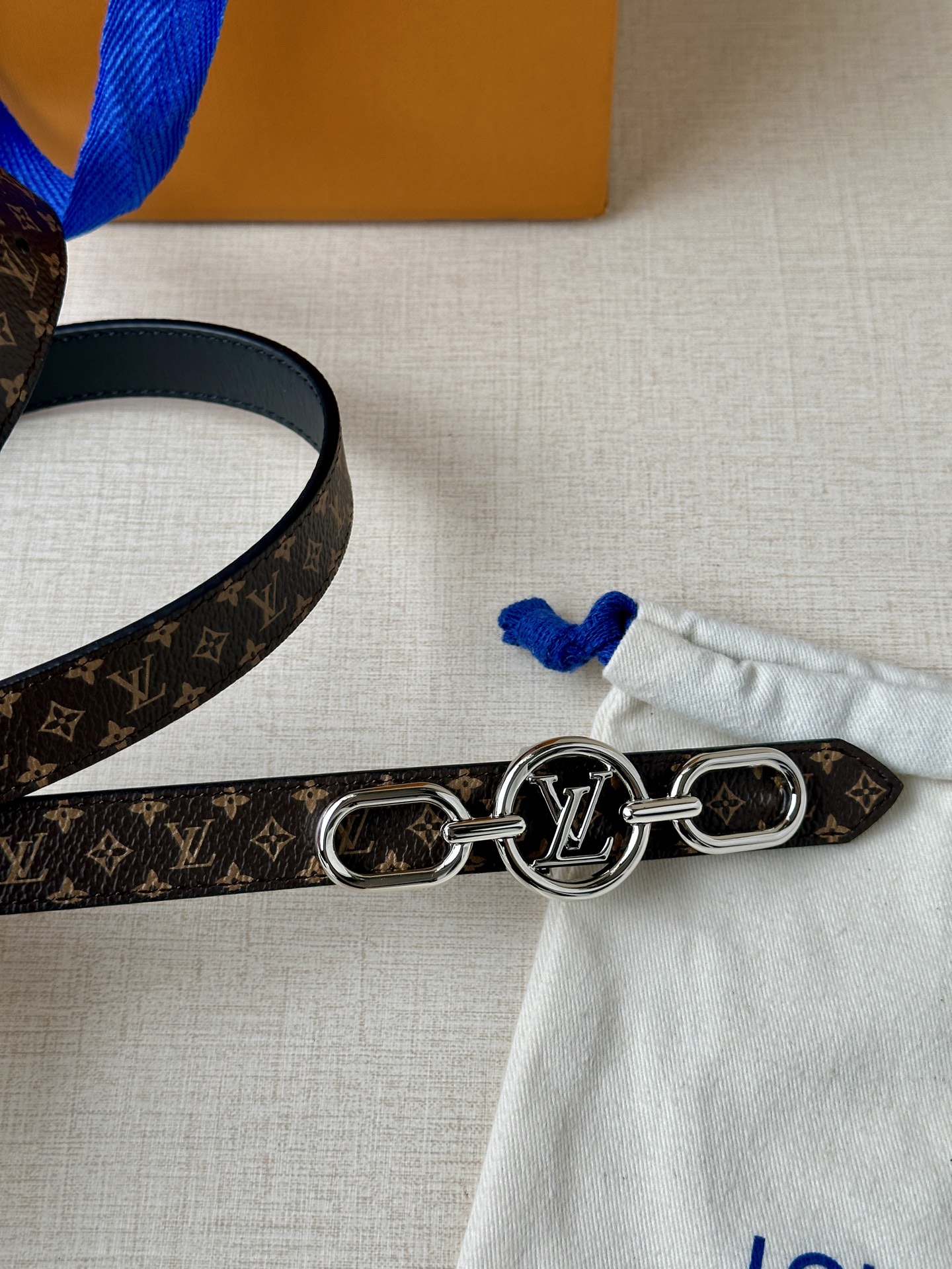 Louis Vuitton Female Basic Belt Canvas M-l