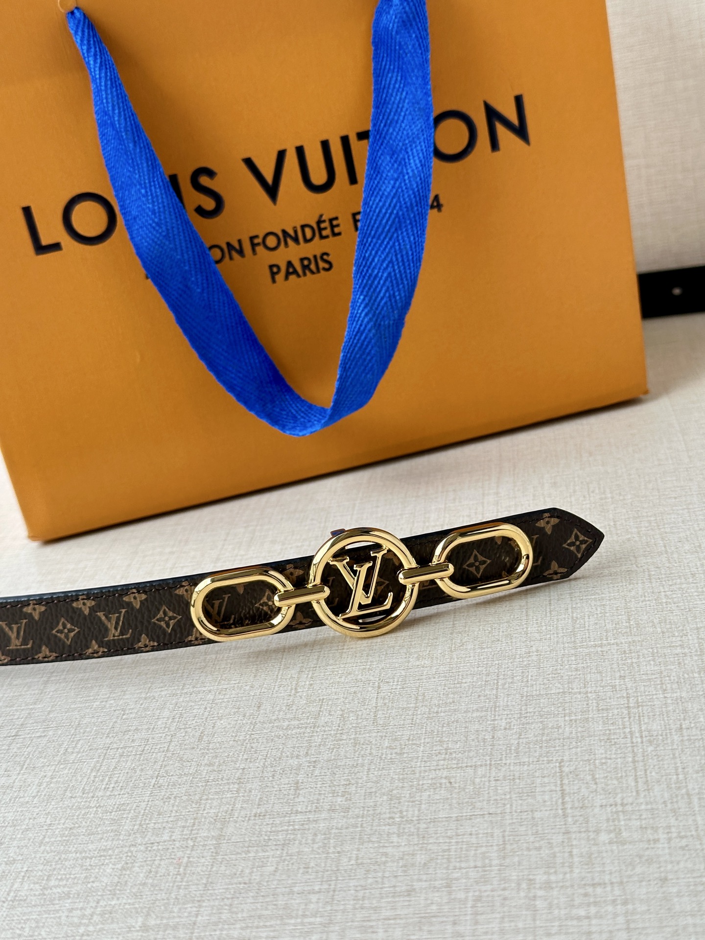 Louis Vuitton Female Basic Belt Canvas M-l