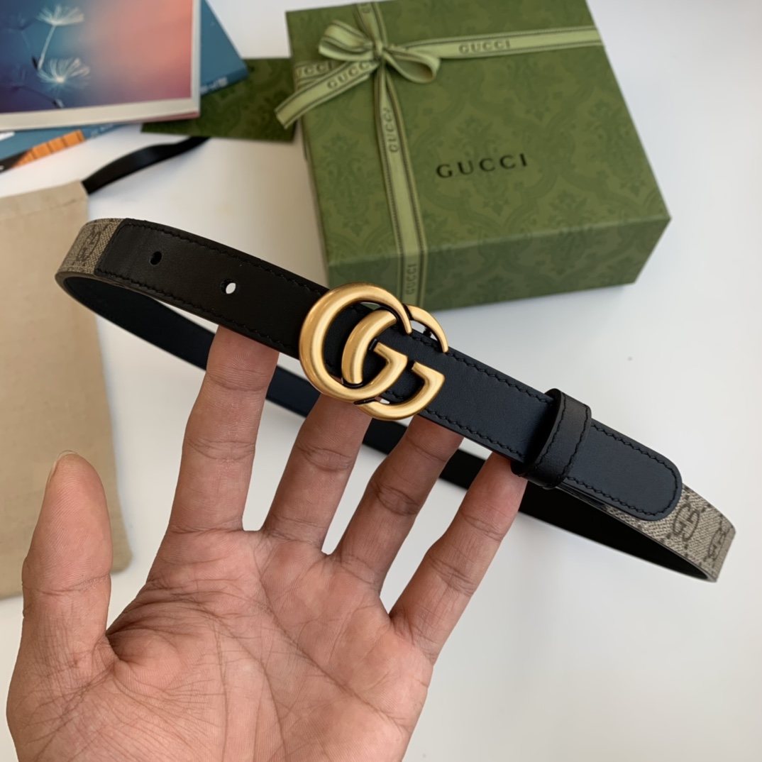 Gucci Female Basic Belt Cow Leather S-m-l